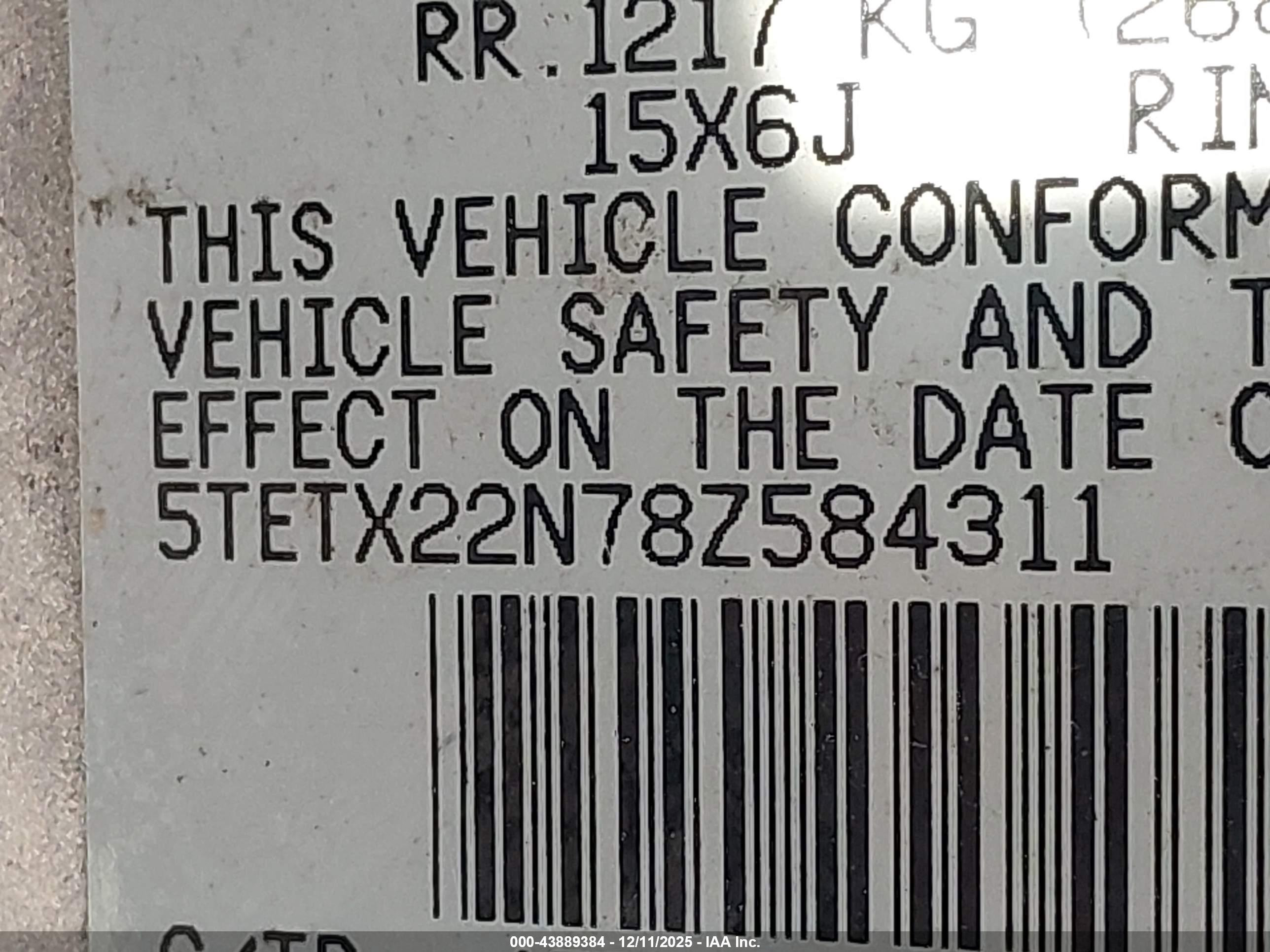 TOYOTA TACOMA image 9