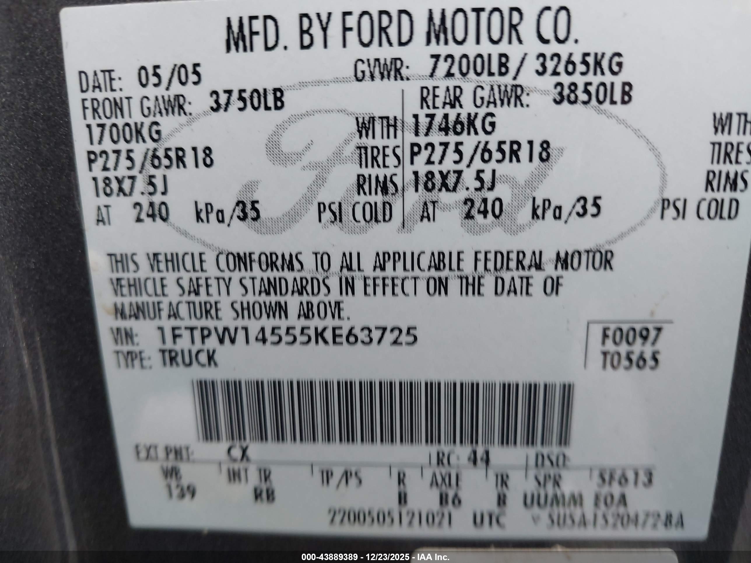 FORD F-150 image 9