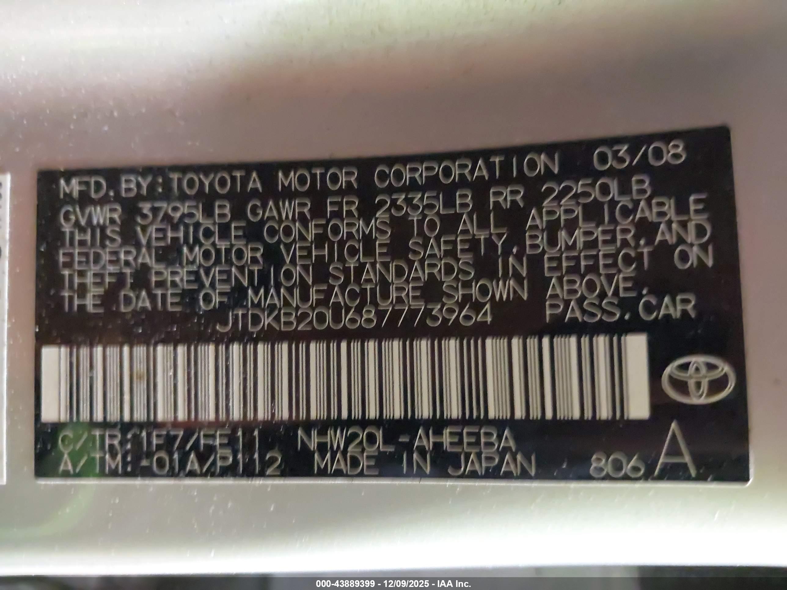 TOYOTA PRIUS image 9