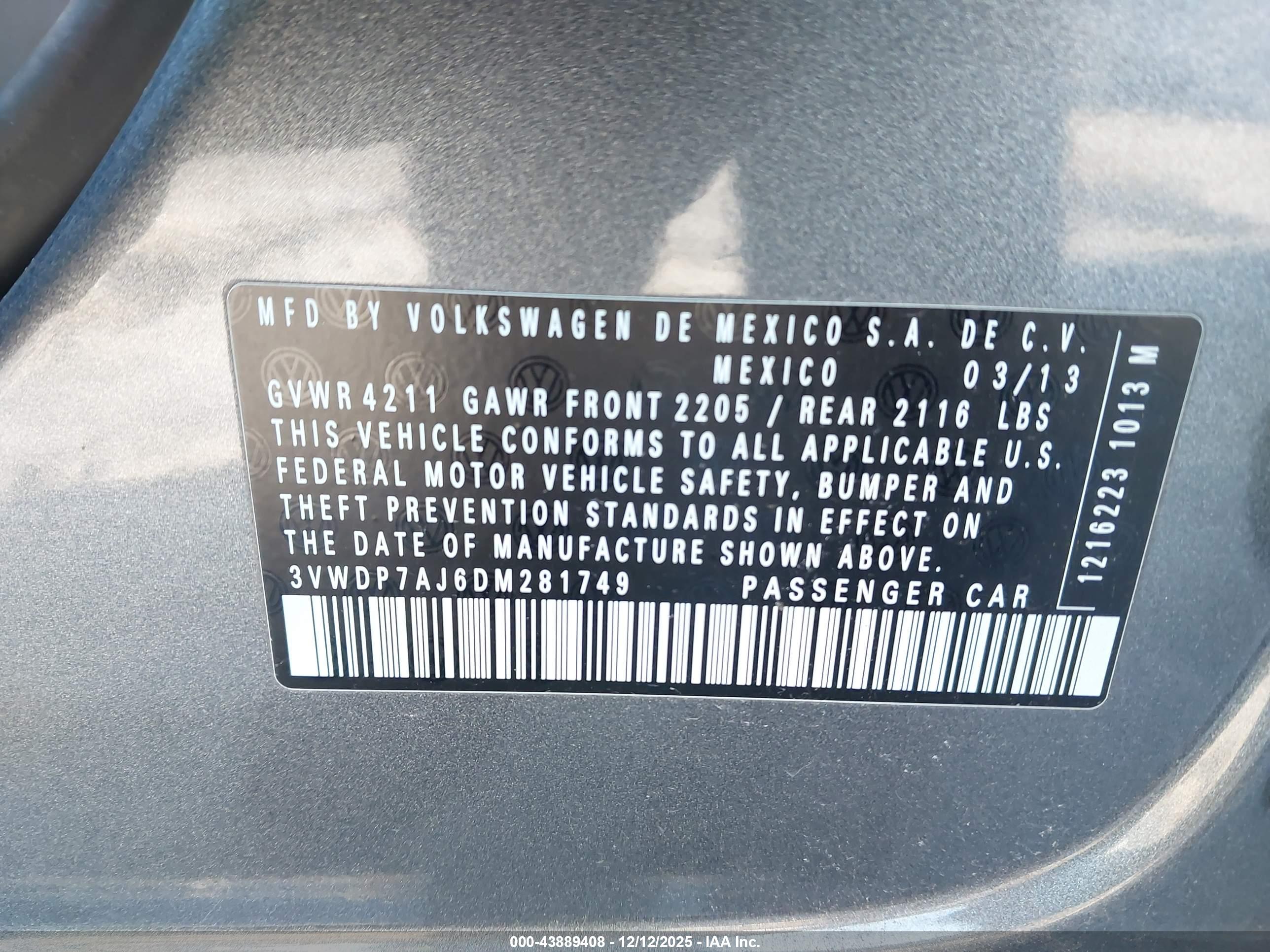 VOLKSWAGEN JETTA image 9