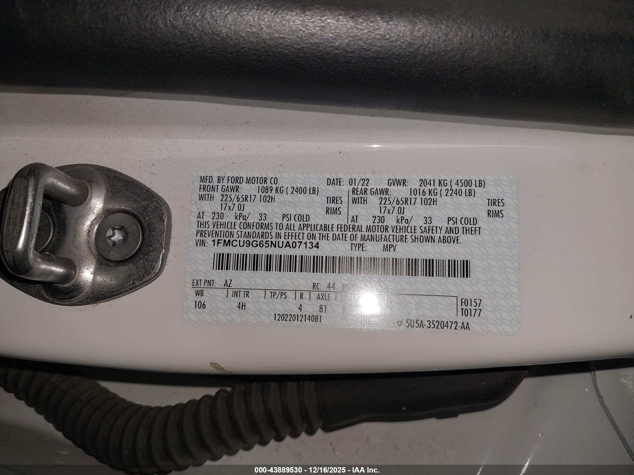 FORD ESCAPE image 9