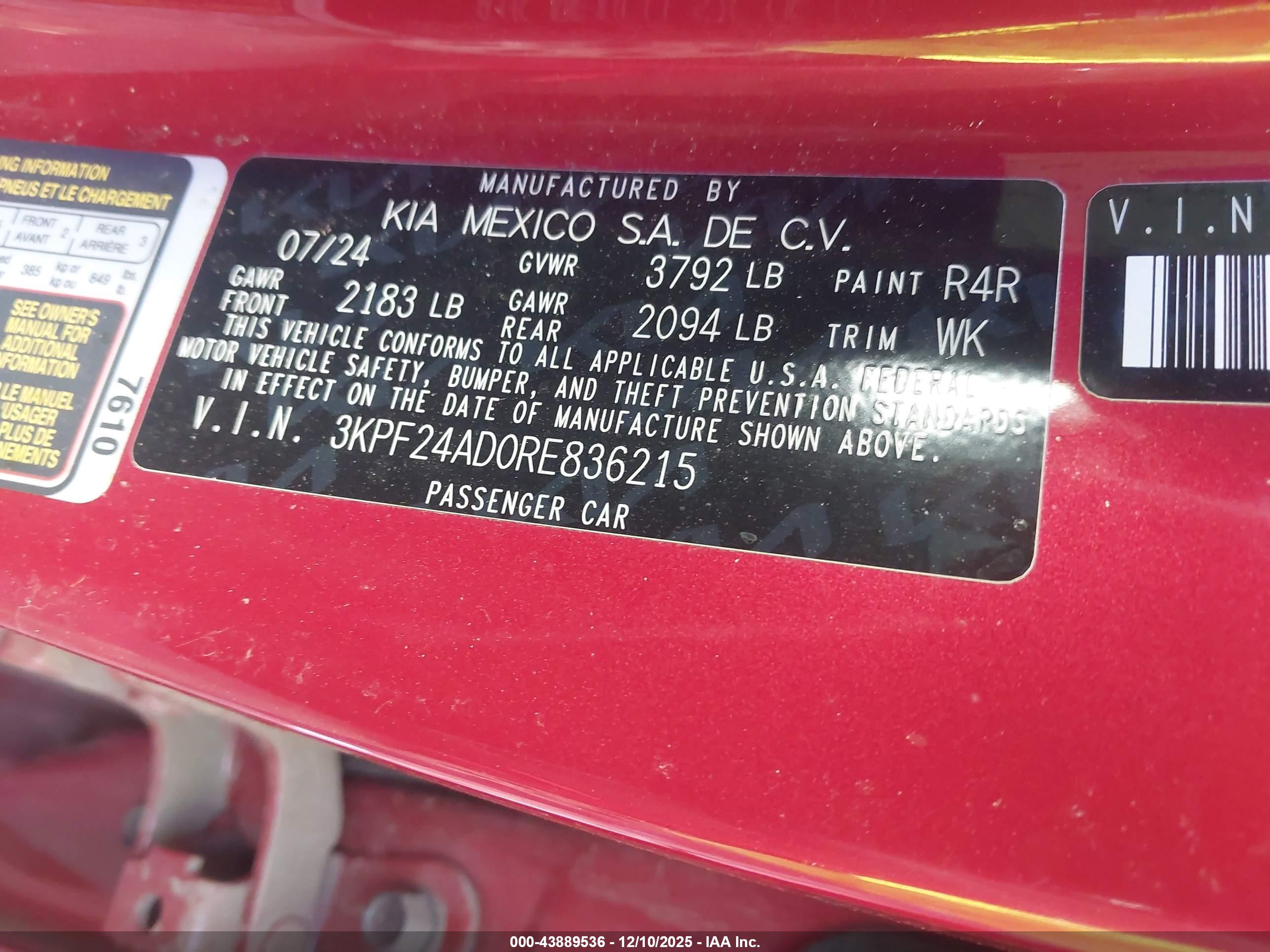 KIA FORTE image 9