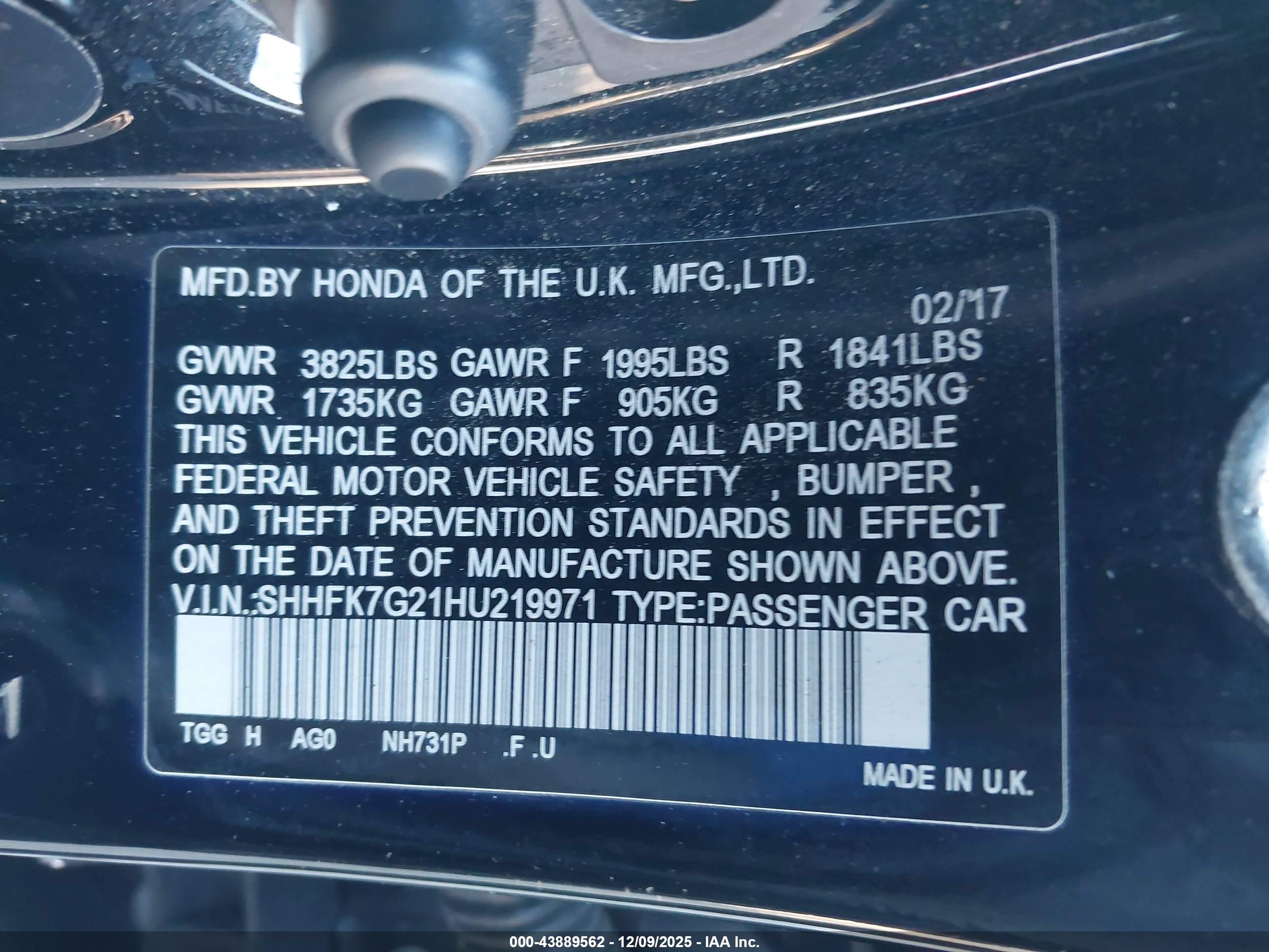 HONDA CIVIC image 9