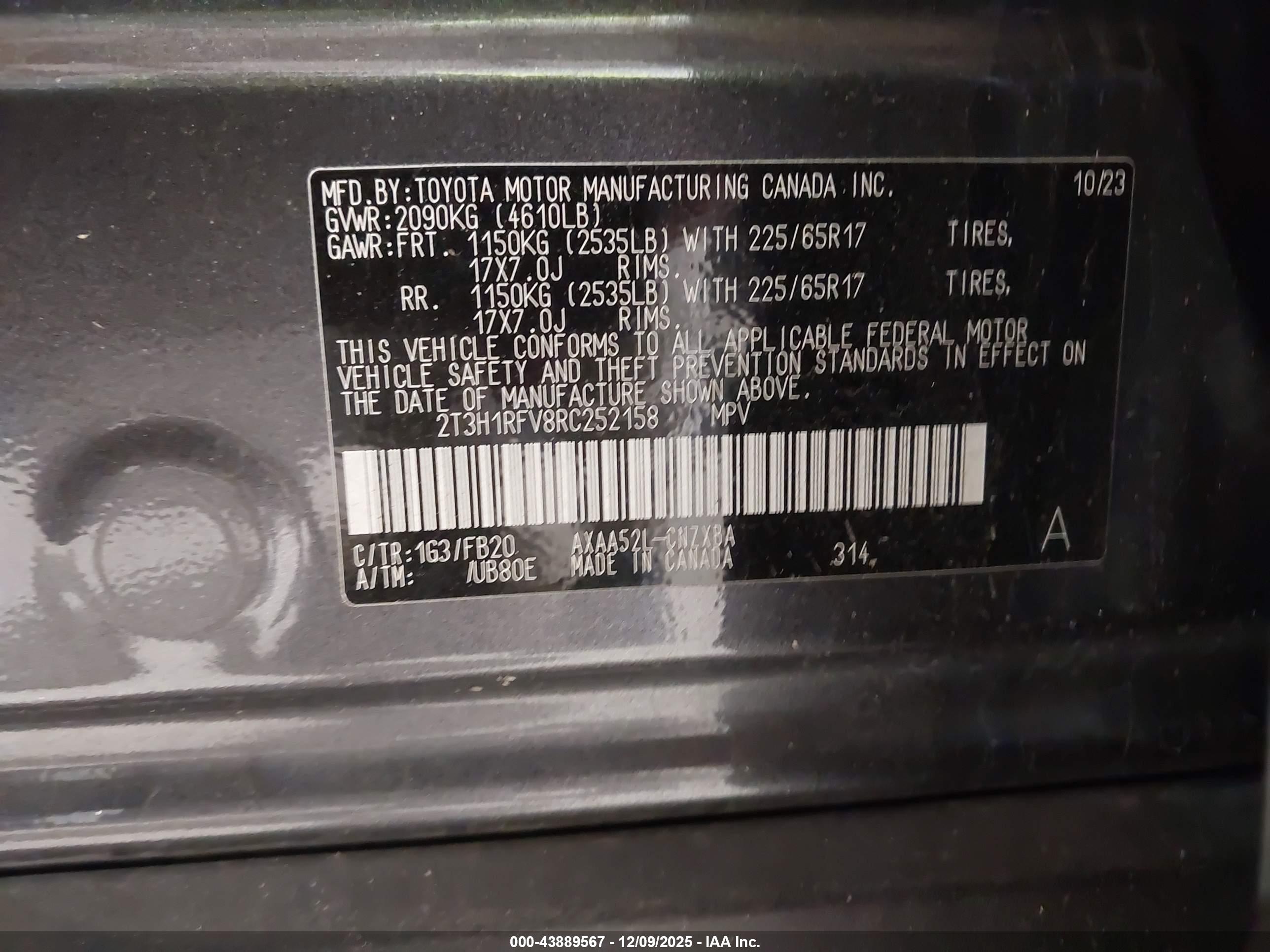 TOYOTA RAV4 image 9