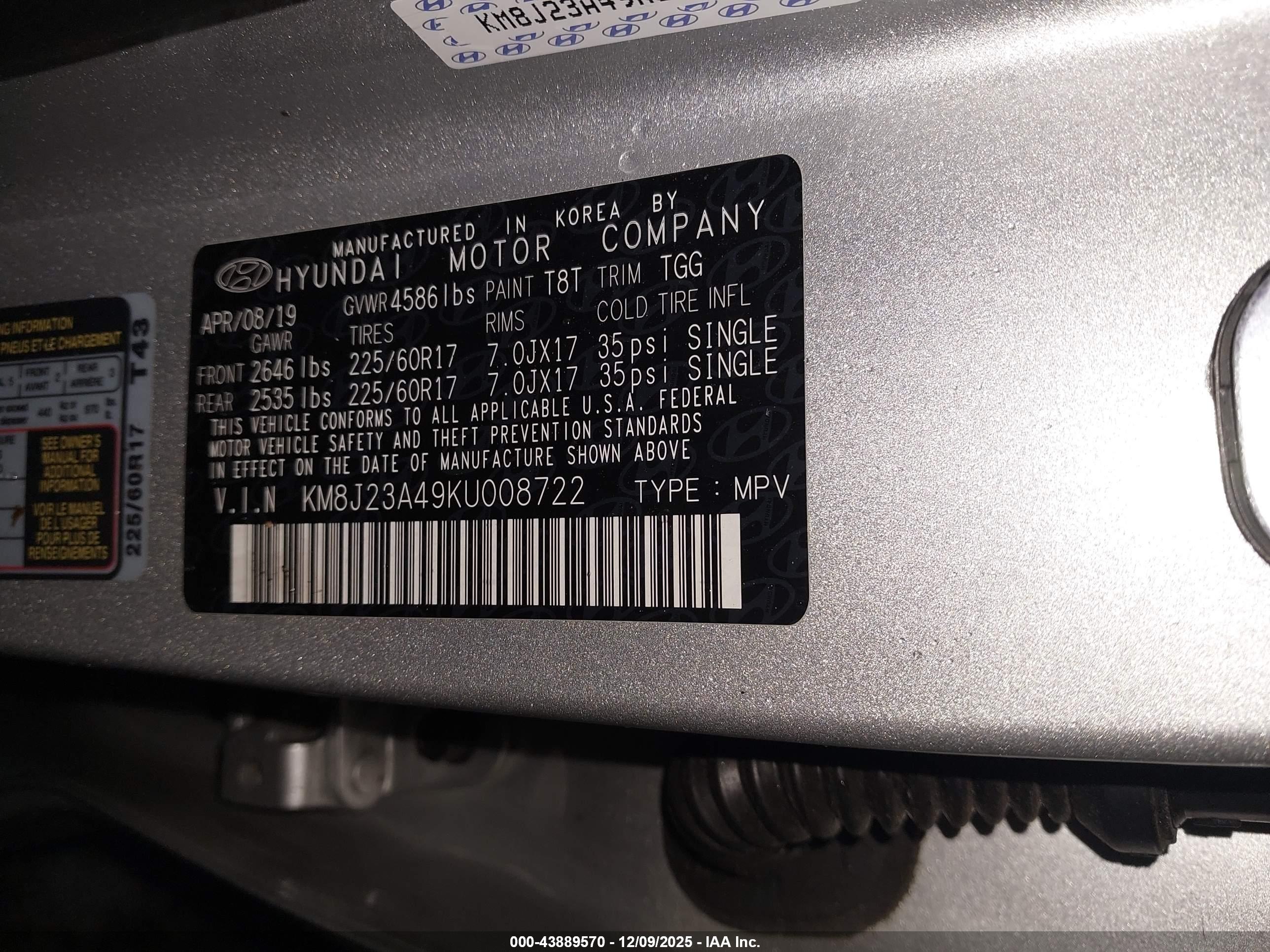 HYUNDAI TUCSON image 9