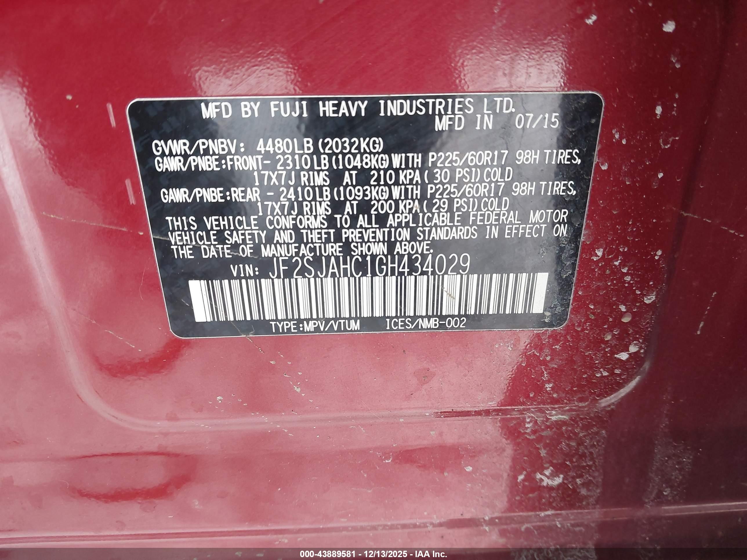 SUBARU FORESTER image 9