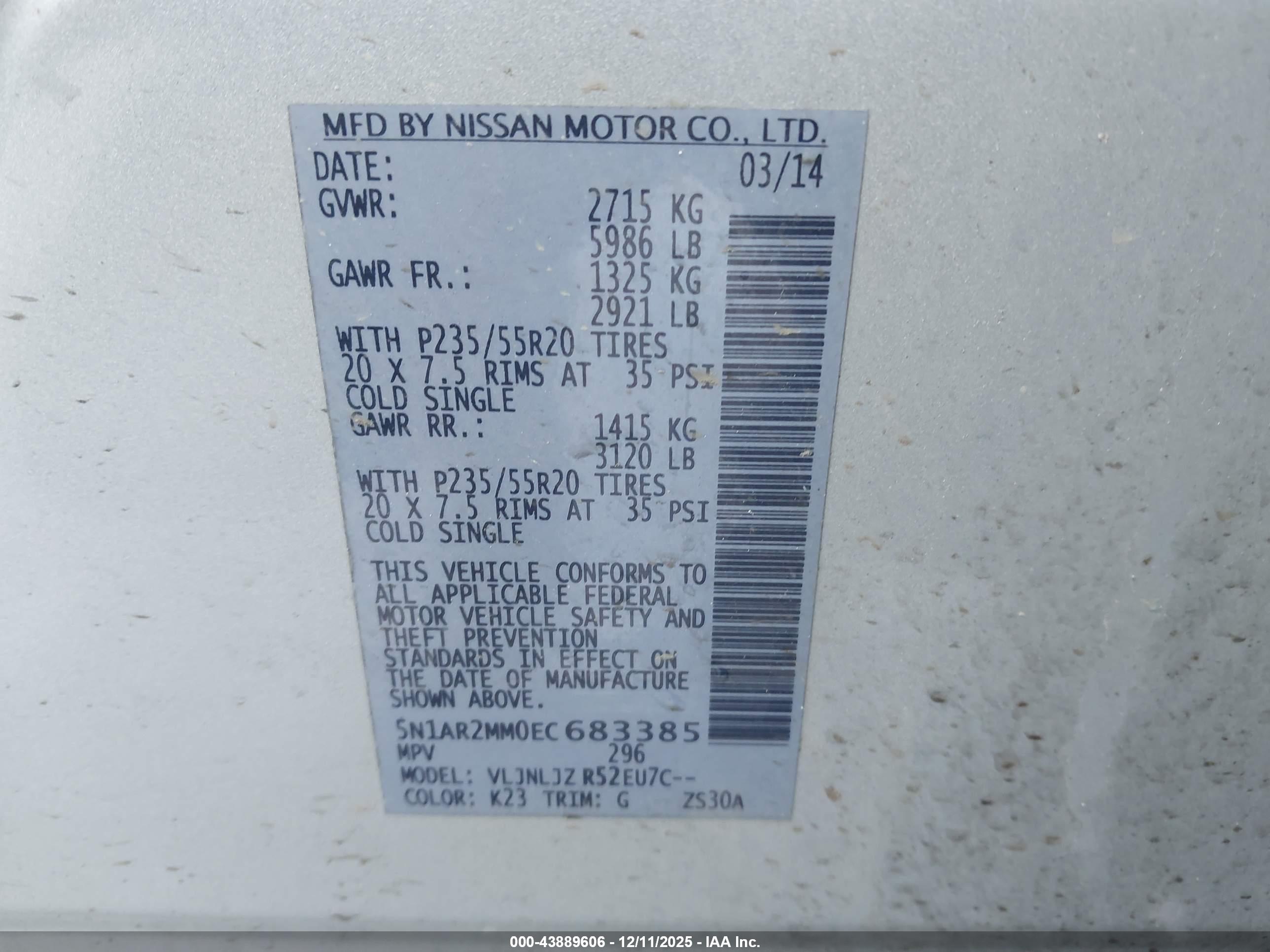 NISSAN PATHFINDER image 9