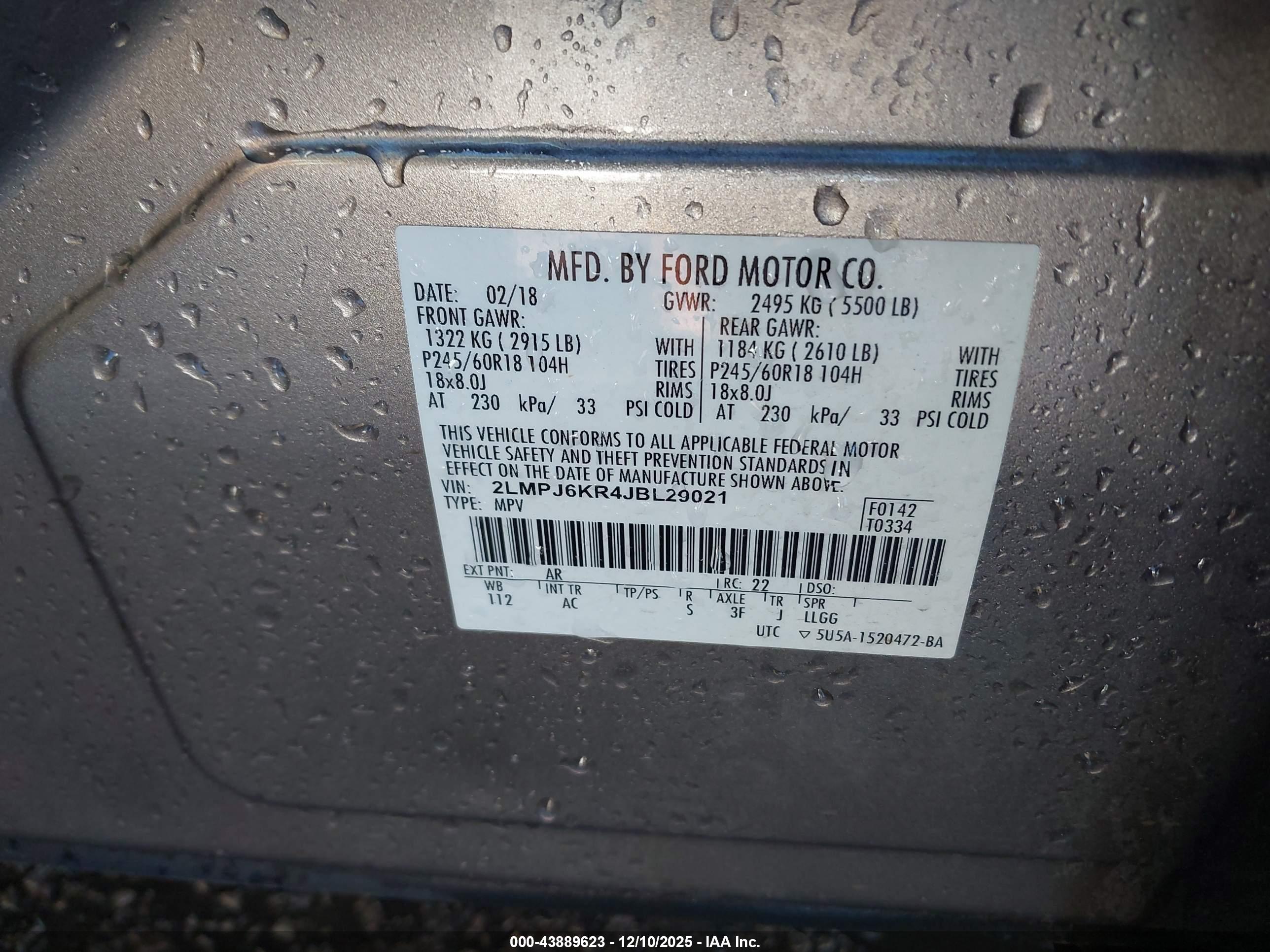 LINCOLN MKX image 9