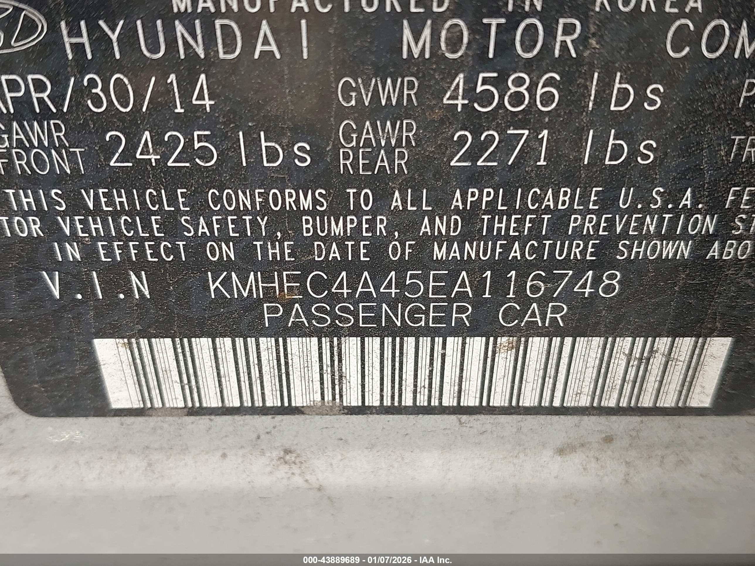 HYUNDAI SONATA image 9