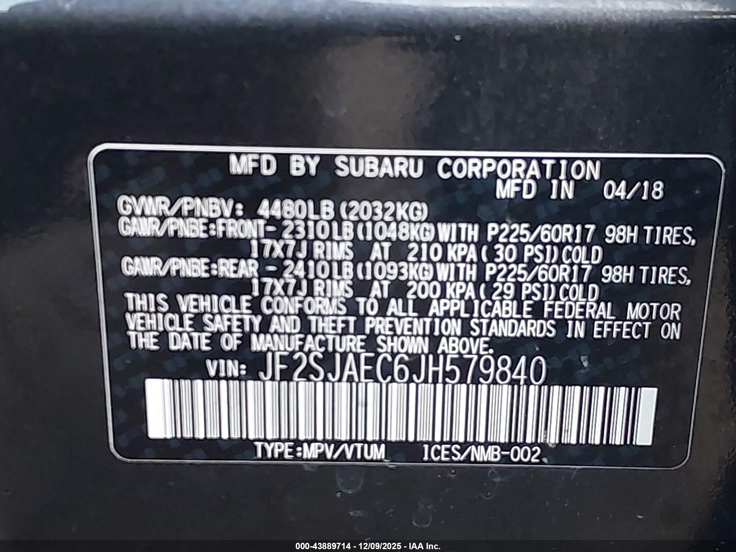 SUBARU FORESTER image 9