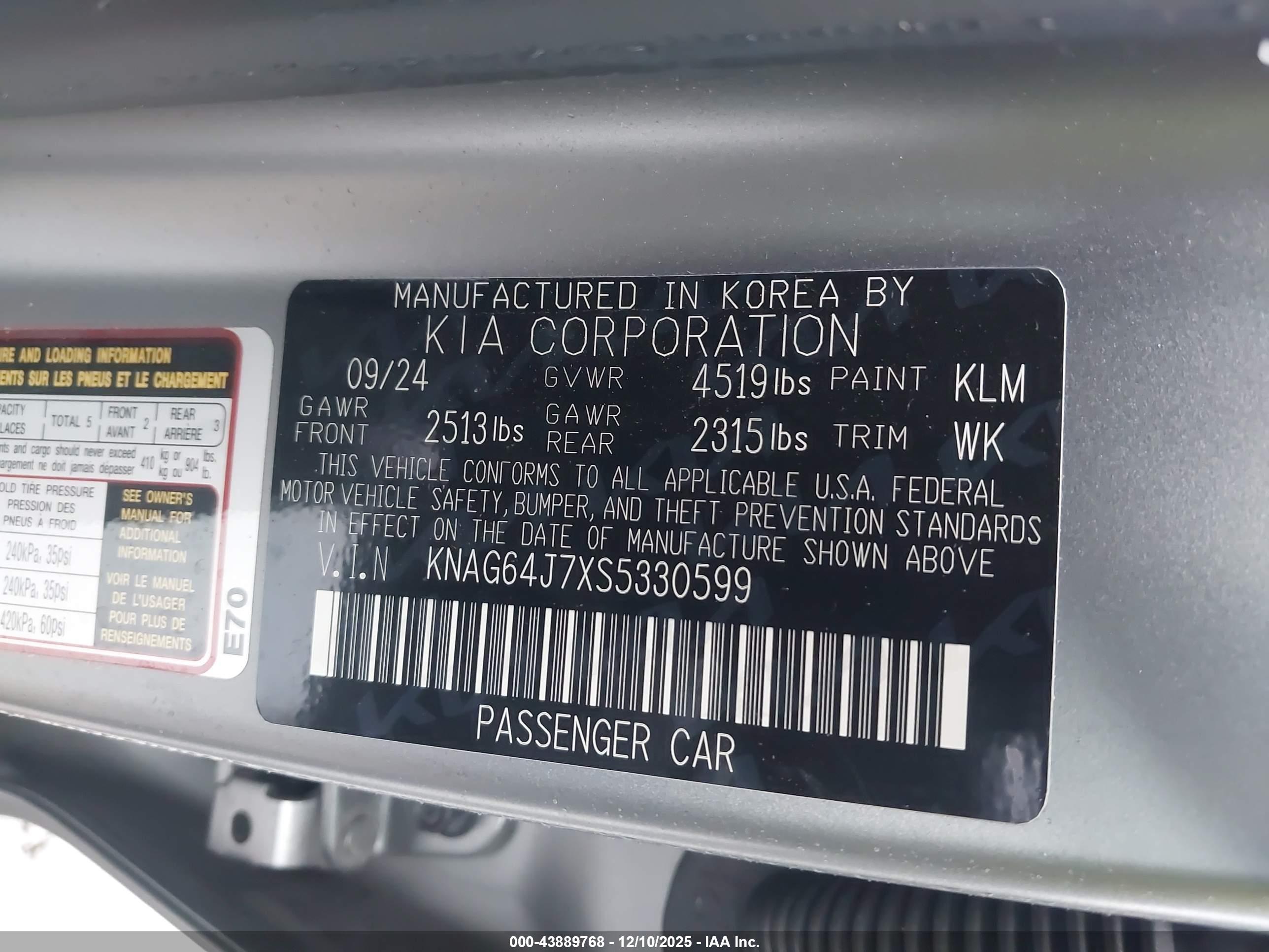KIA K5 image 9