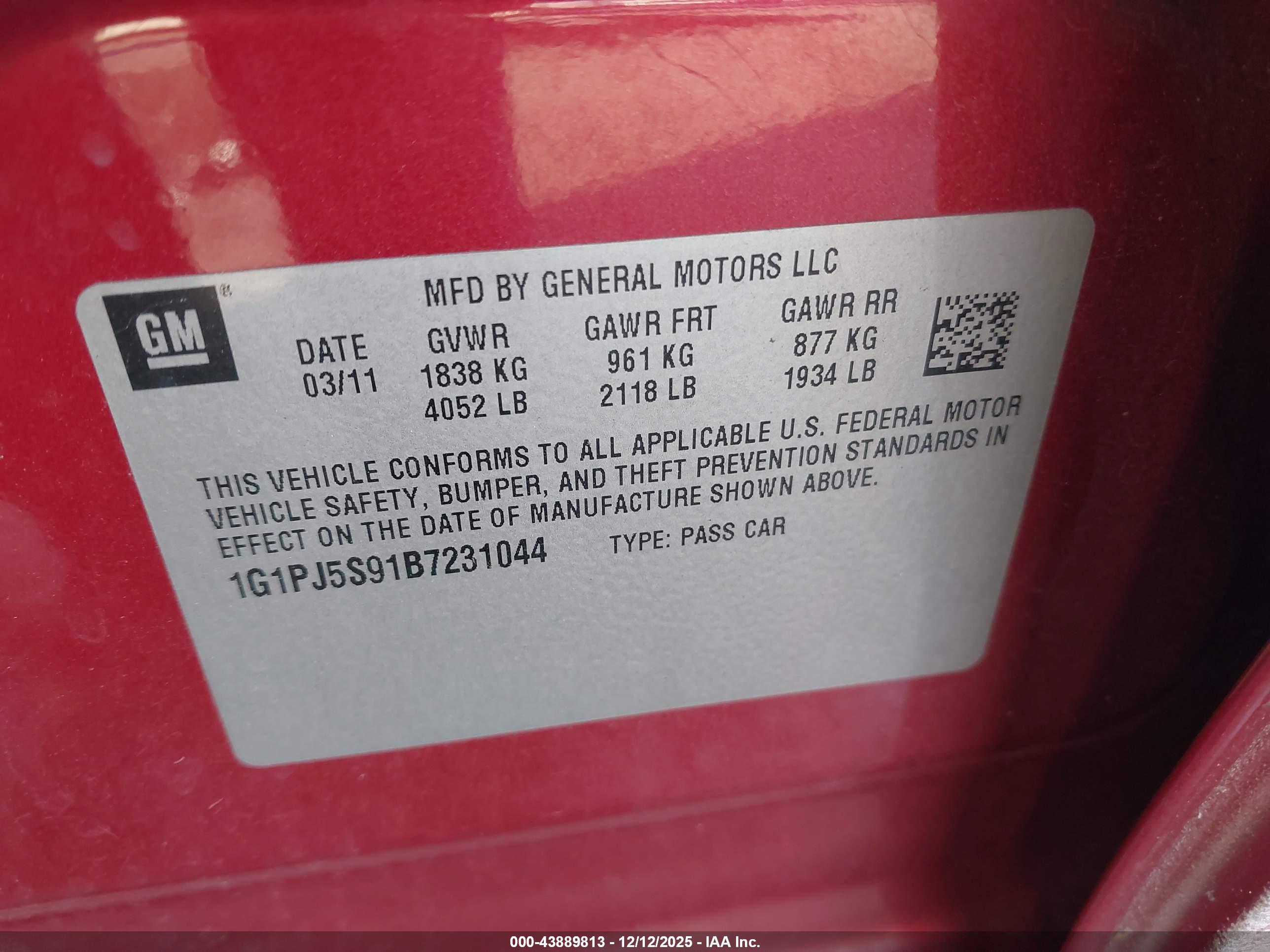 CHEVROLET CRUZE image 9
