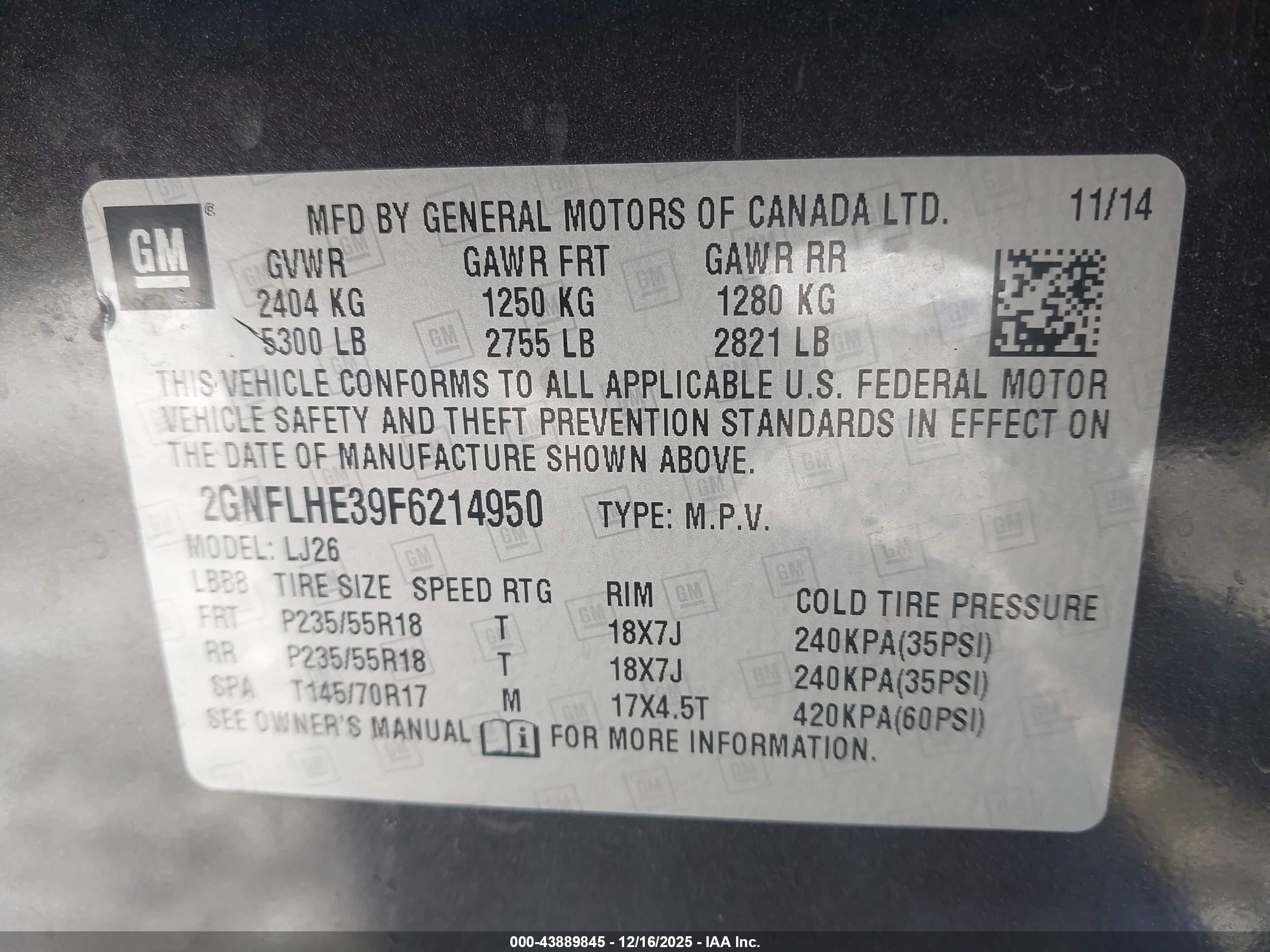 CHEVROLET EQUINOX image 9