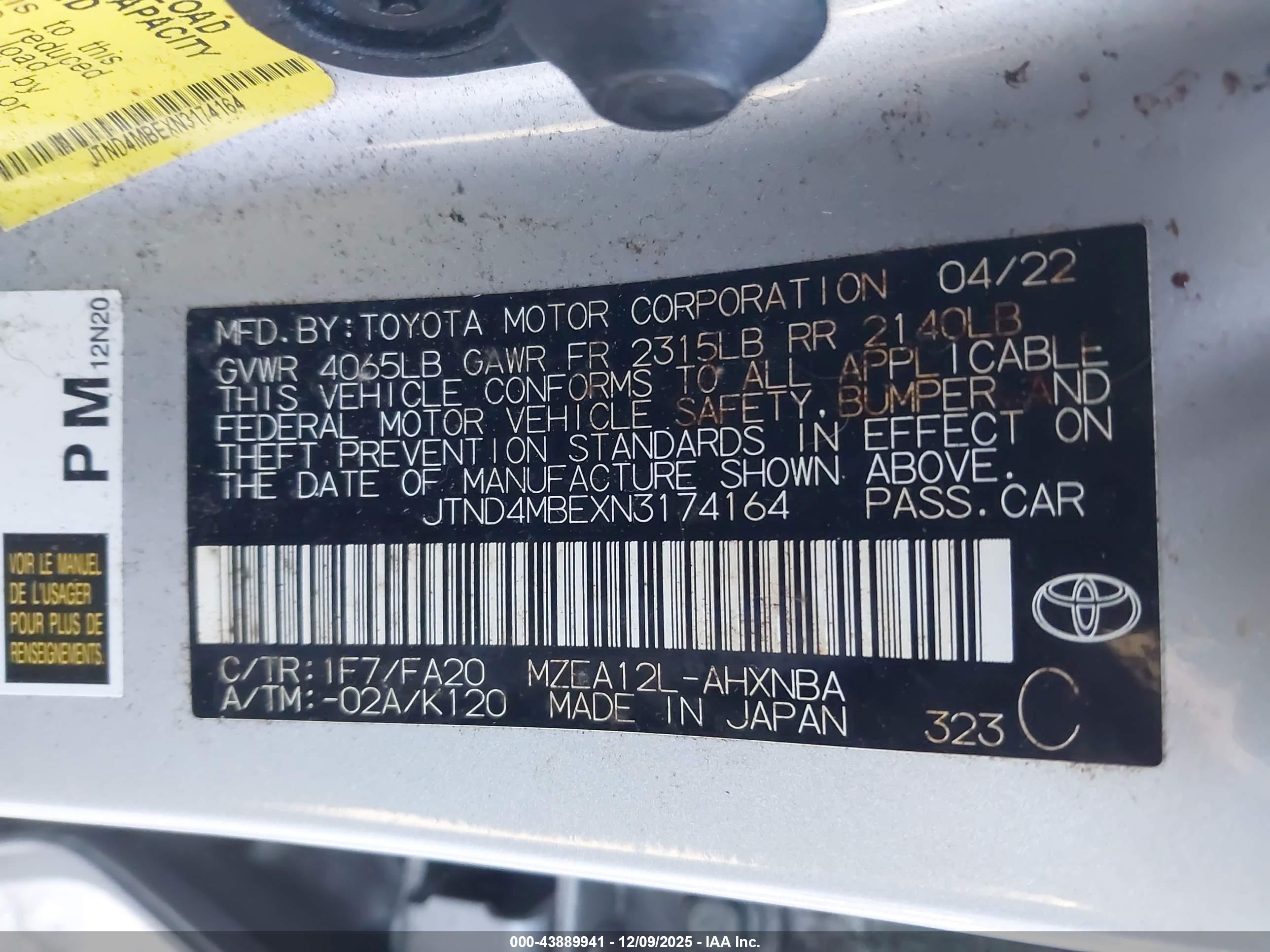 TOYOTA COROLLA image 9