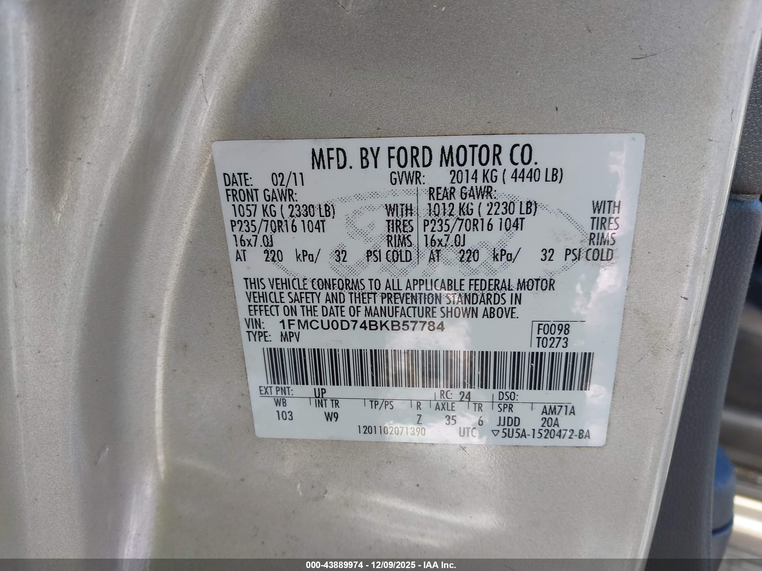 FORD ESCAPE image 9