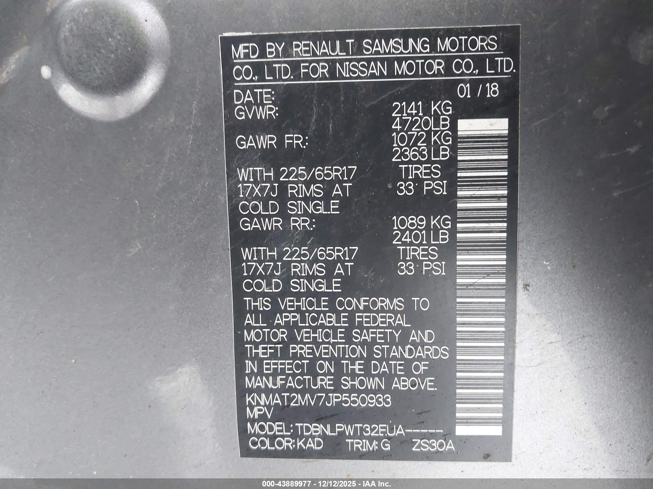NISSAN ROGUE image 9