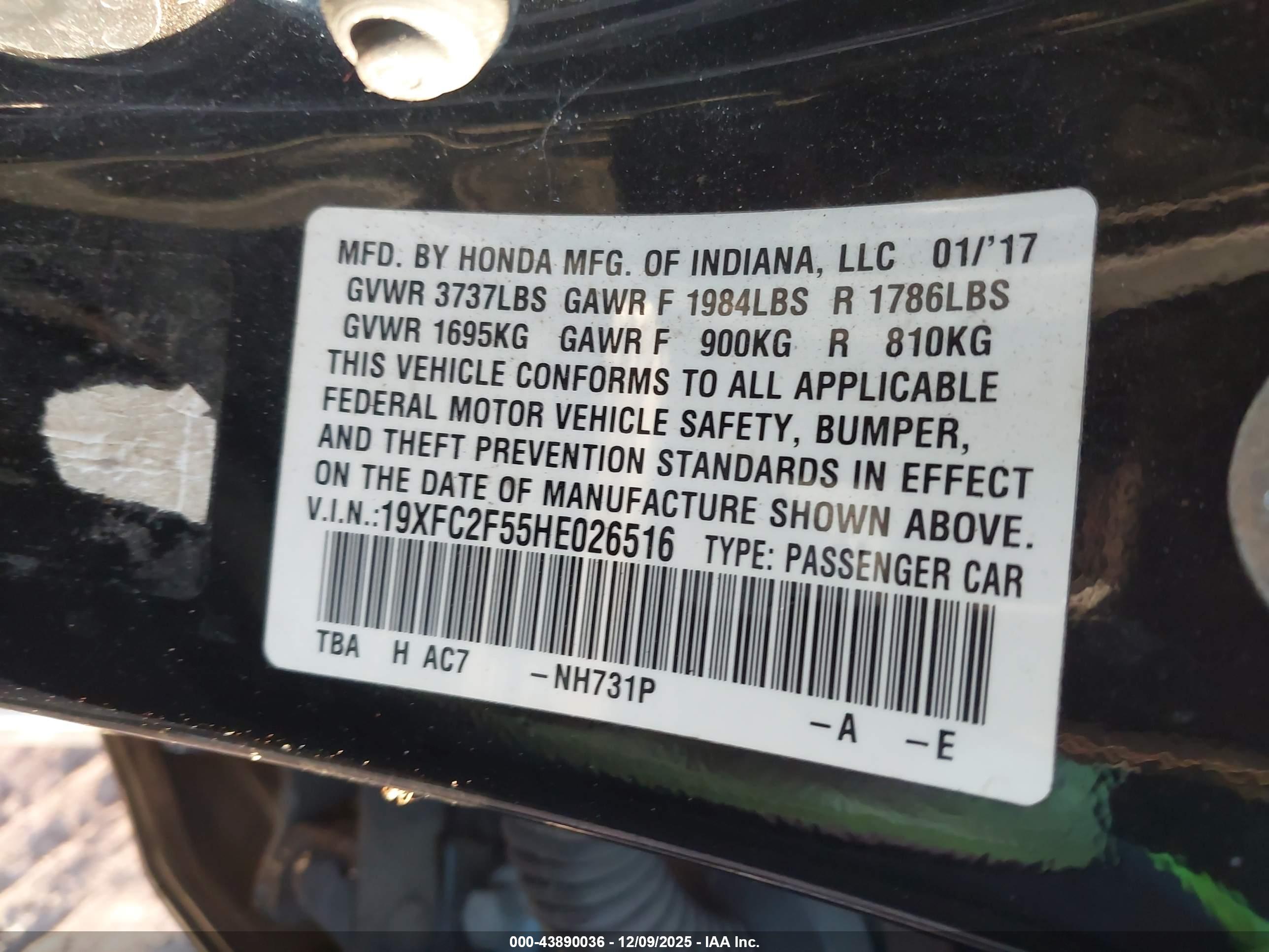 HONDA CIVIC image 9