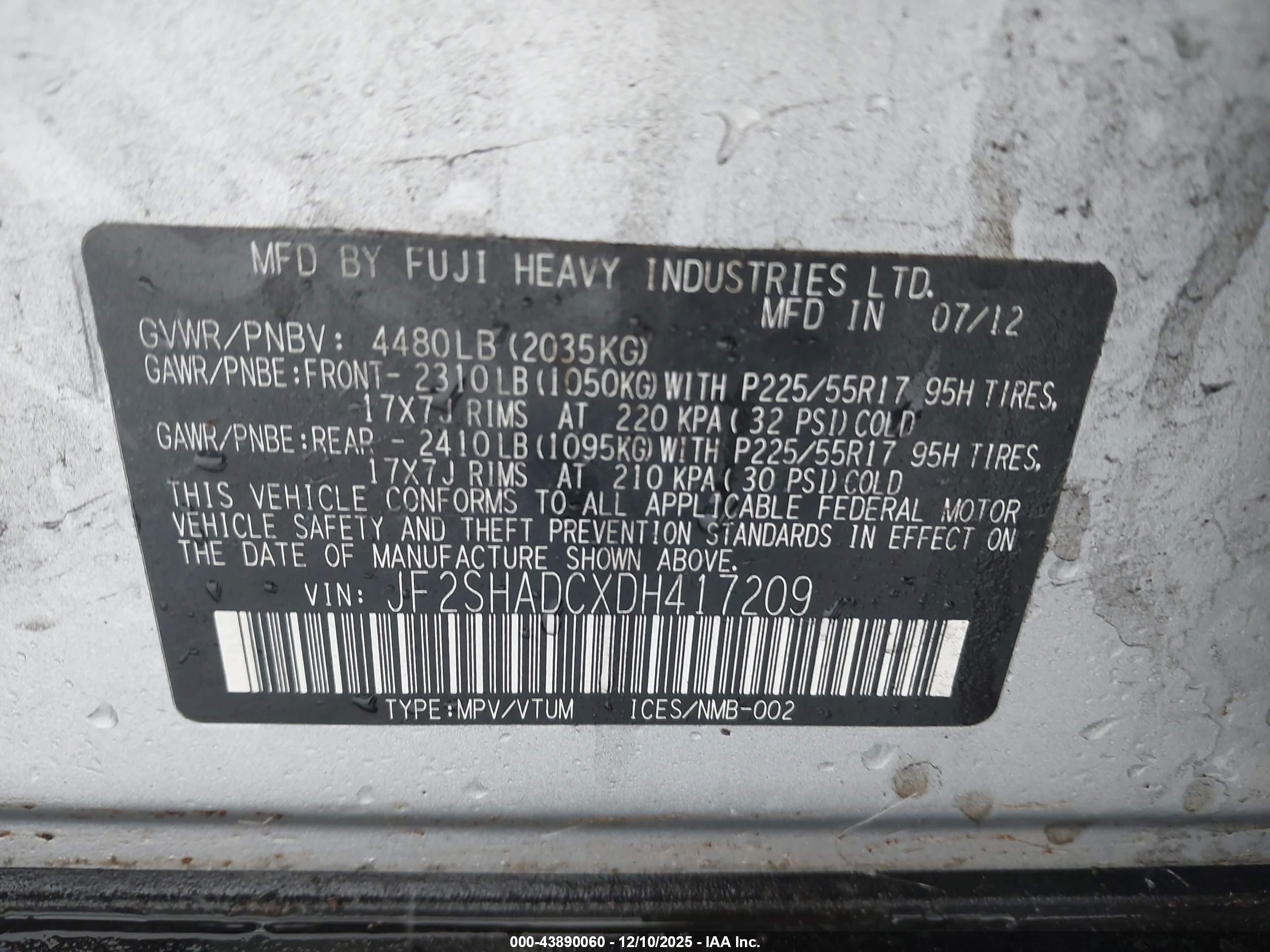 SUBARU FORESTER image 9