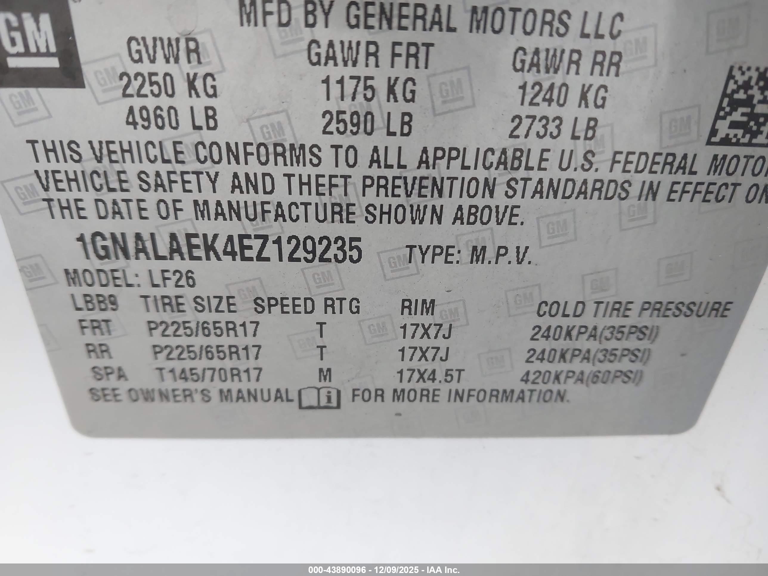 CHEVROLET EQUINOX image 9