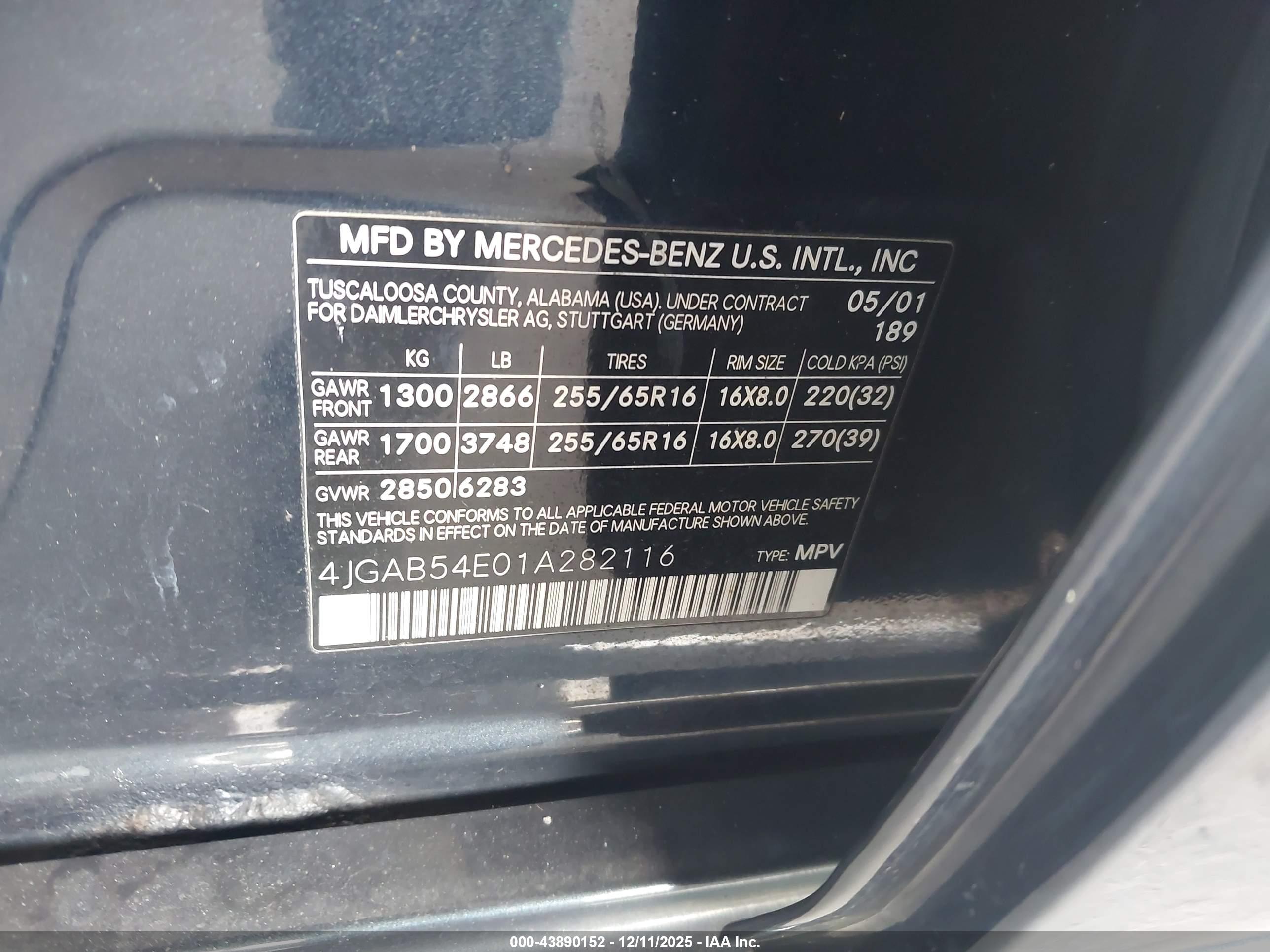 MERCEDES-BENZ ML image 9