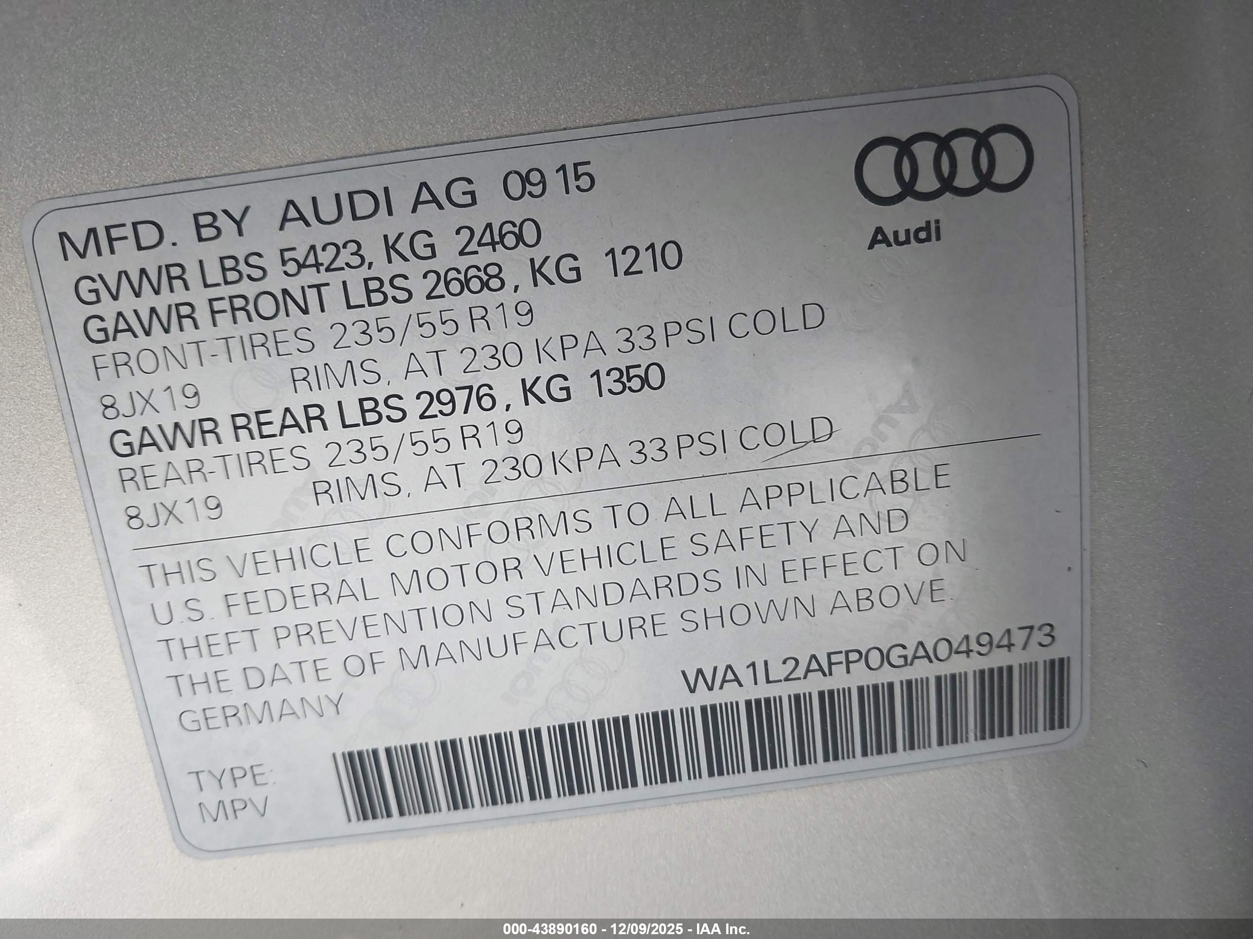 AUDI Q5 image 9