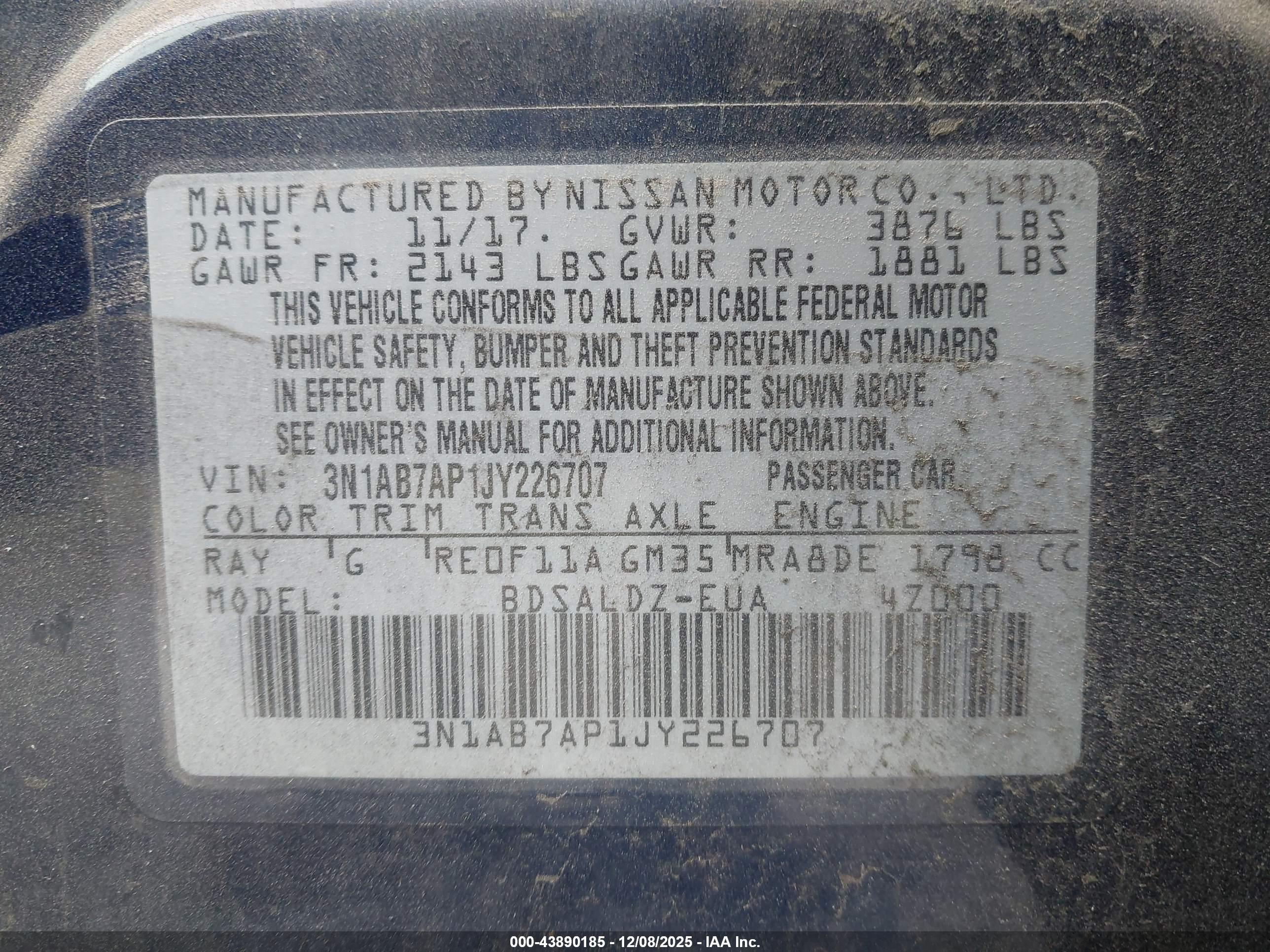 NISSAN SENTRA image 9