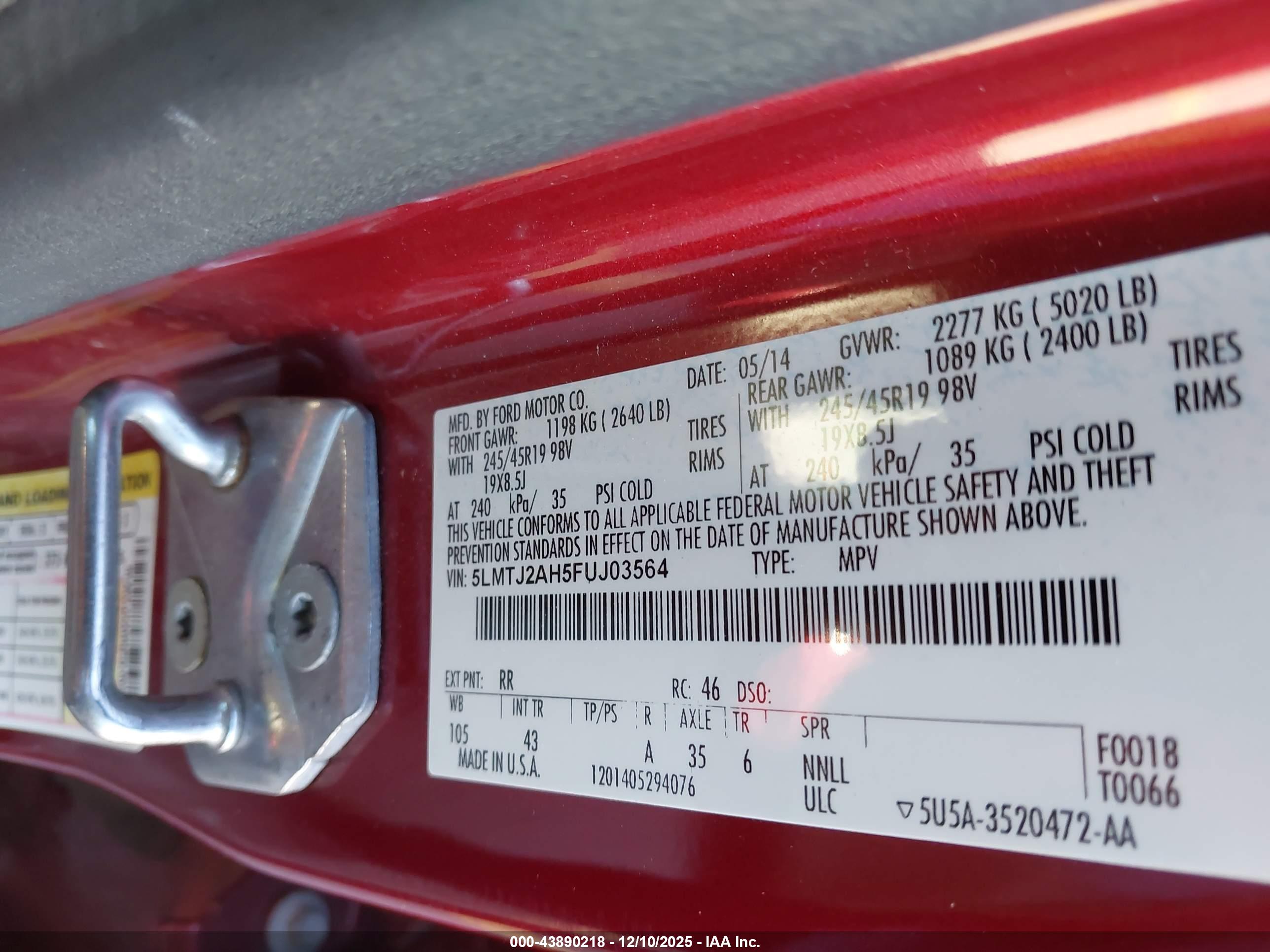 LINCOLN MKC image 9