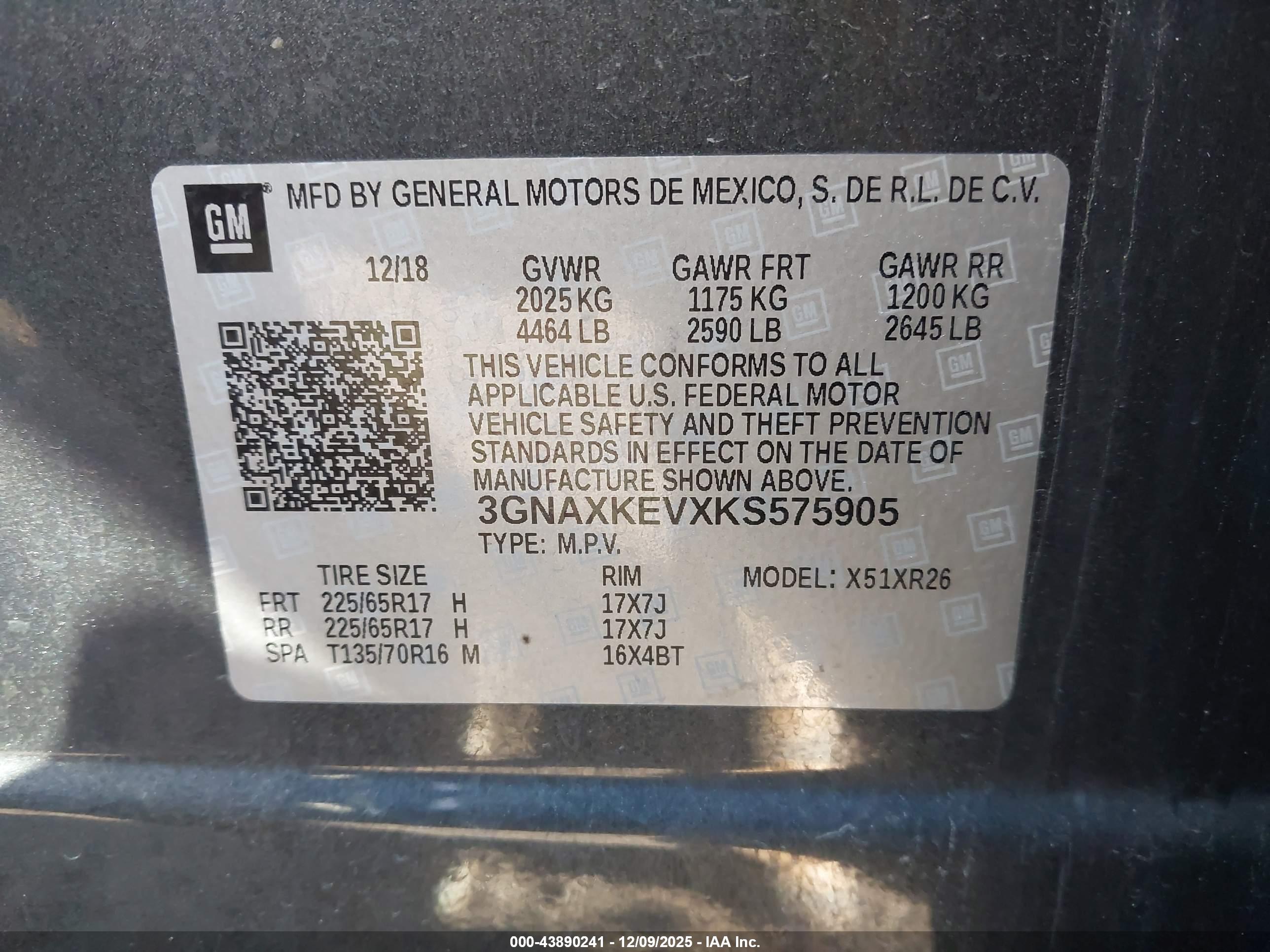 CHEVROLET EQUINOX image 9