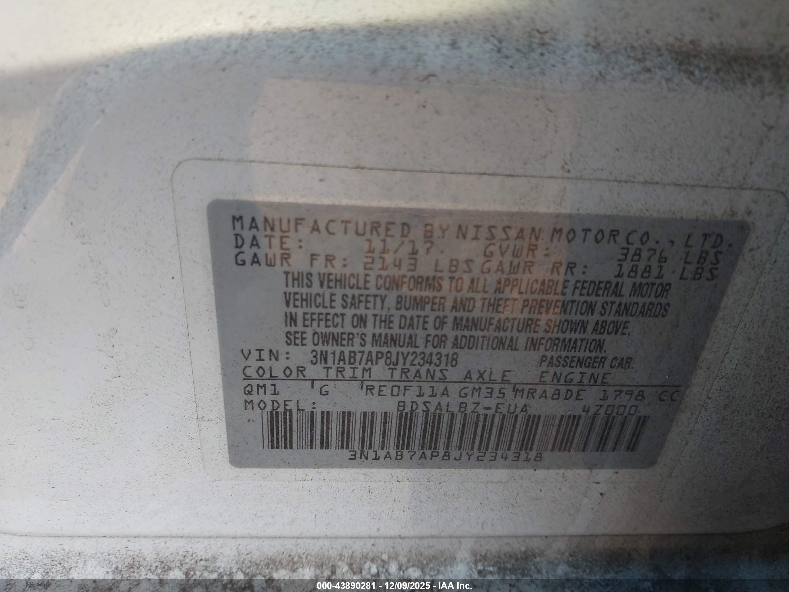 NISSAN SENTRA image 9