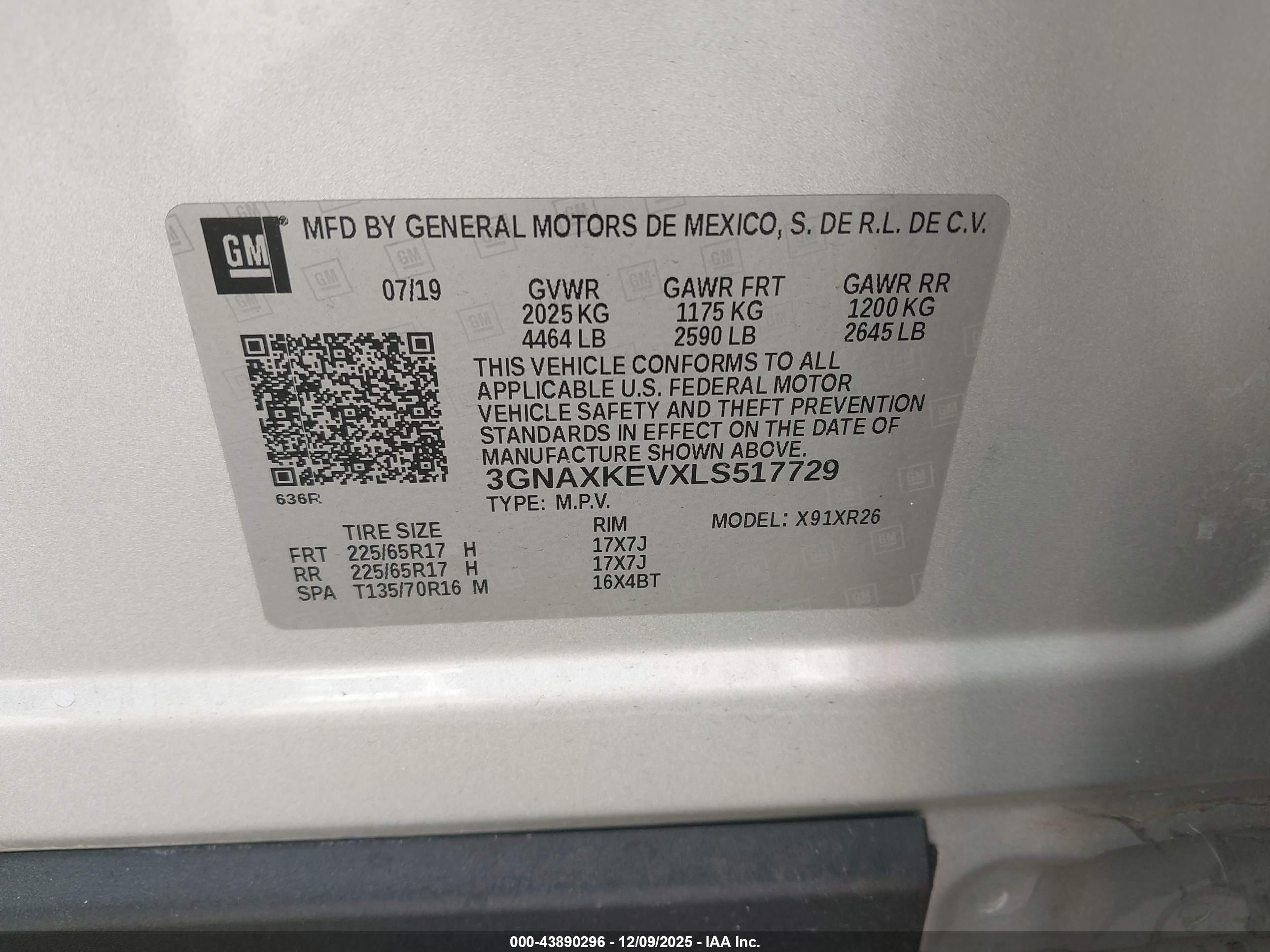 CHEVROLET EQUINOX image 9