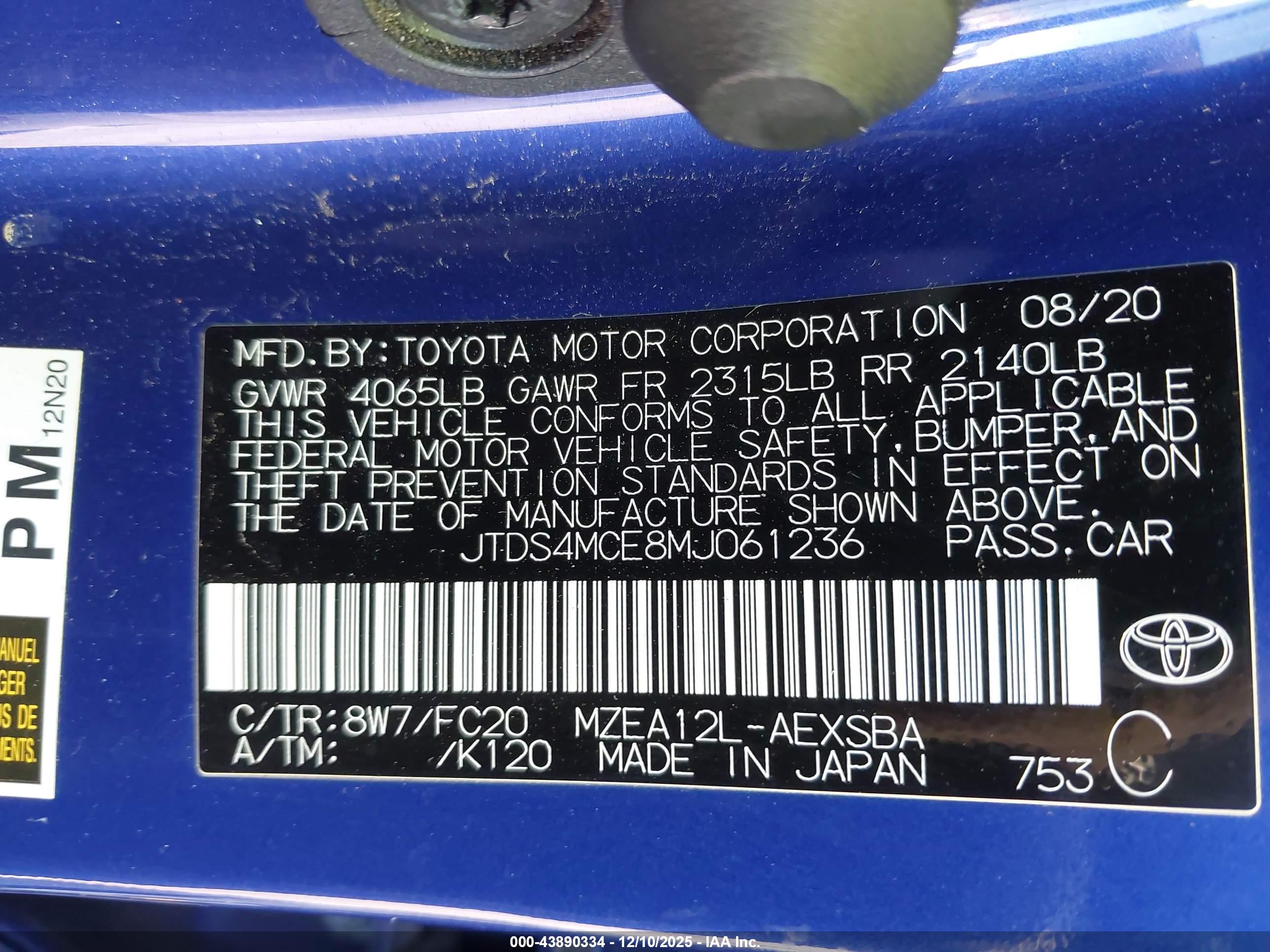 TOYOTA COROLLA image 9