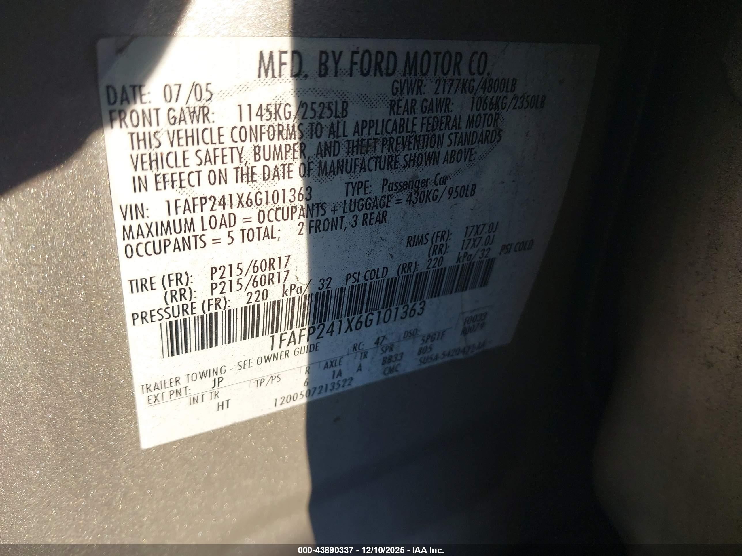 FORD FIVE image 9