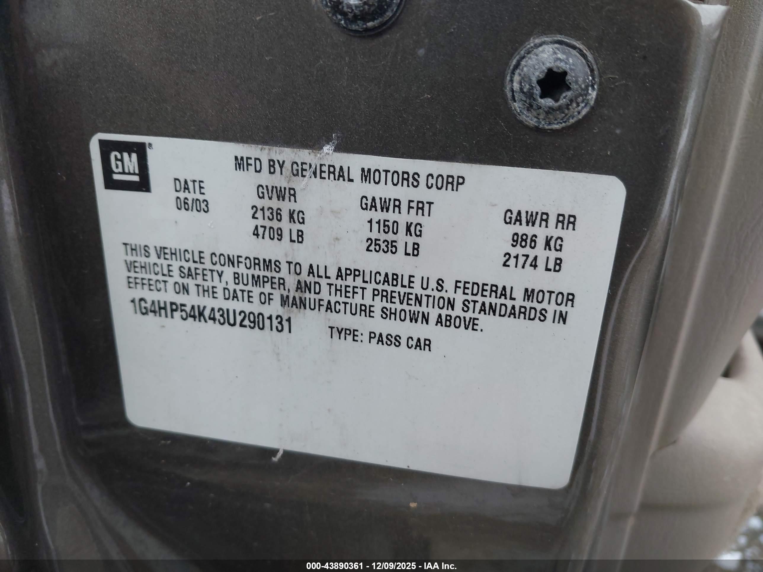 BUICK LESABRE image 9