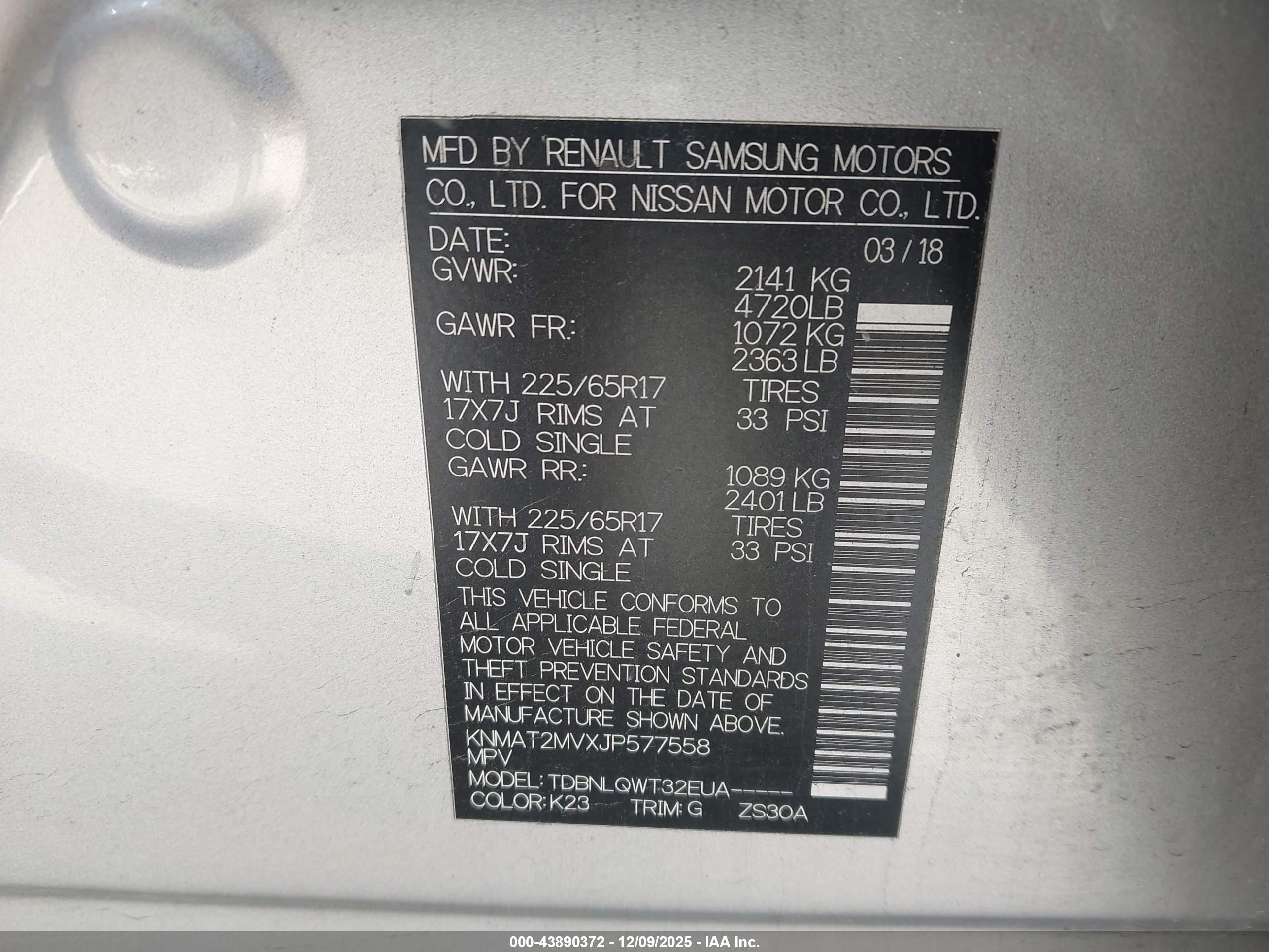 NISSAN ROGUE image 9