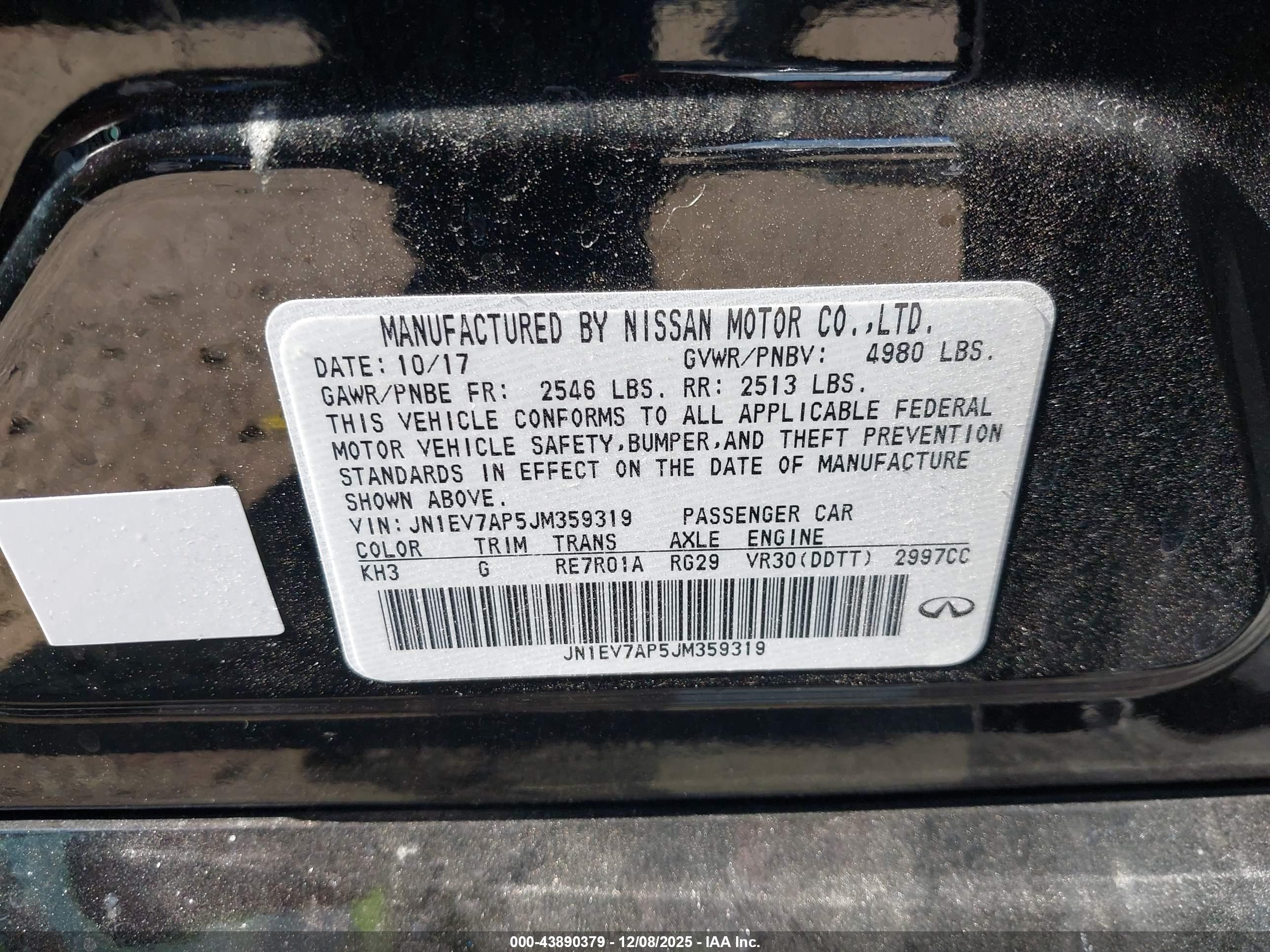 INFINITI Q50 image 9