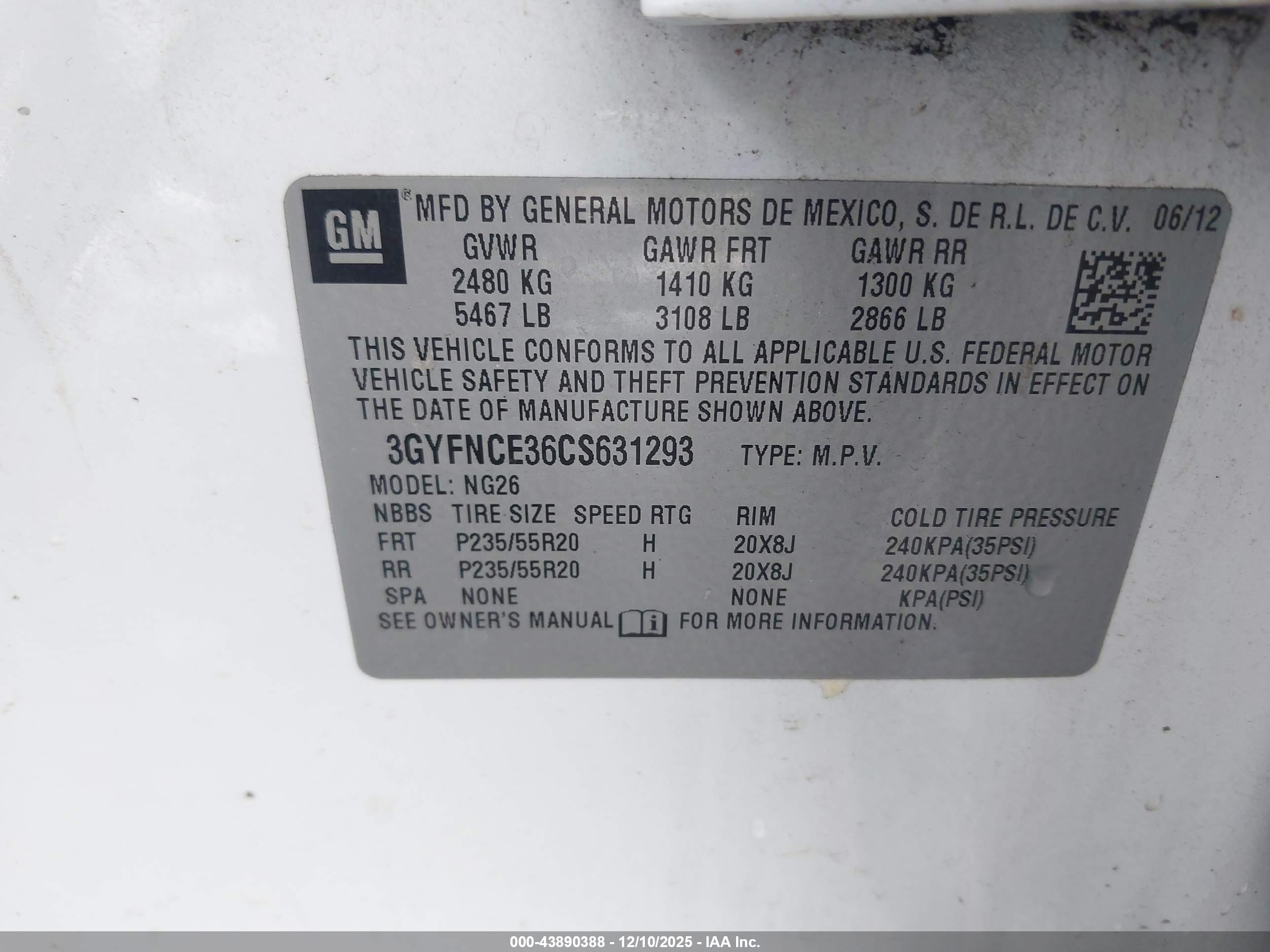 CADILLAC SRX image 9