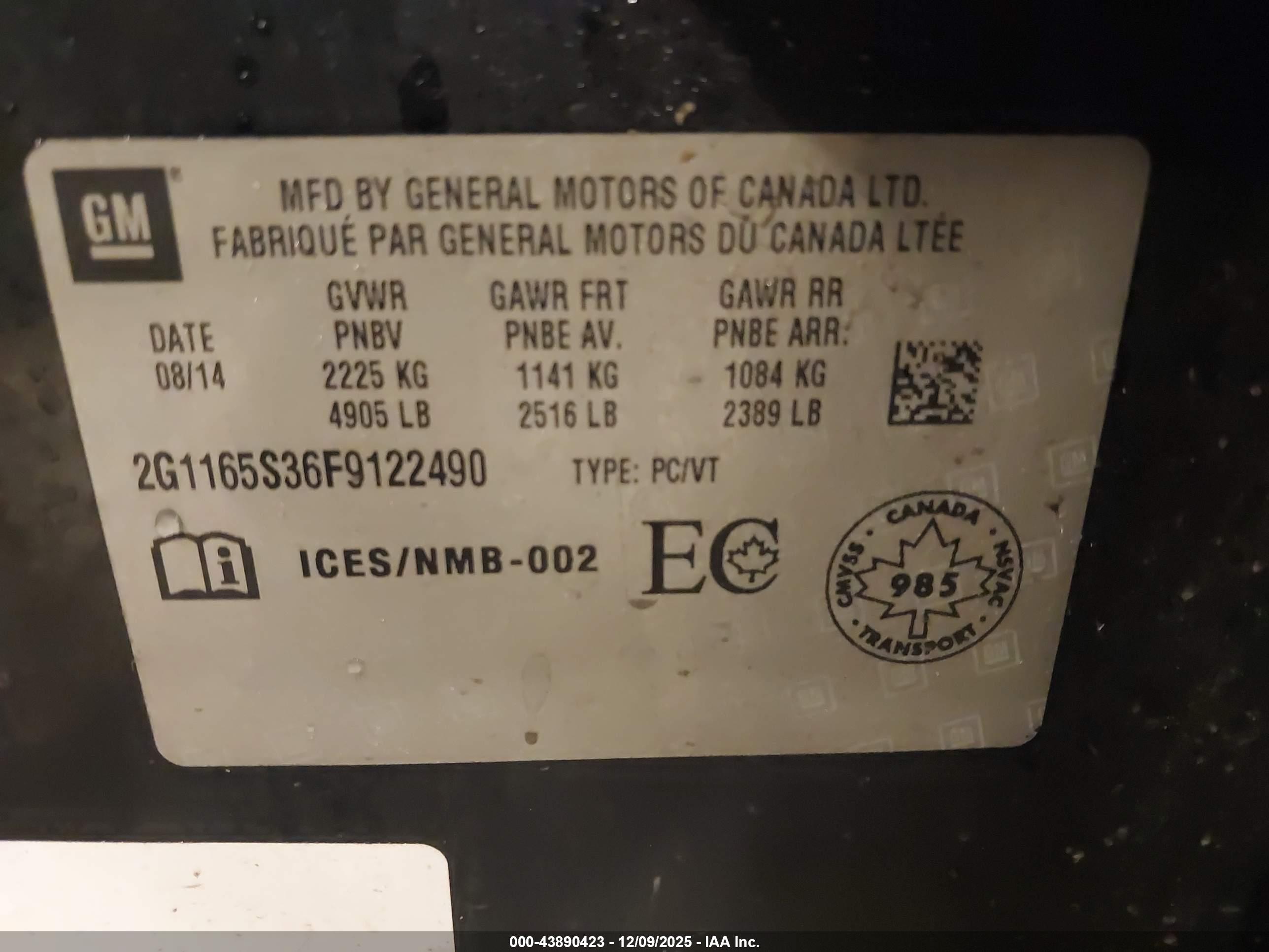 CHEVROLET IMPALA image 9