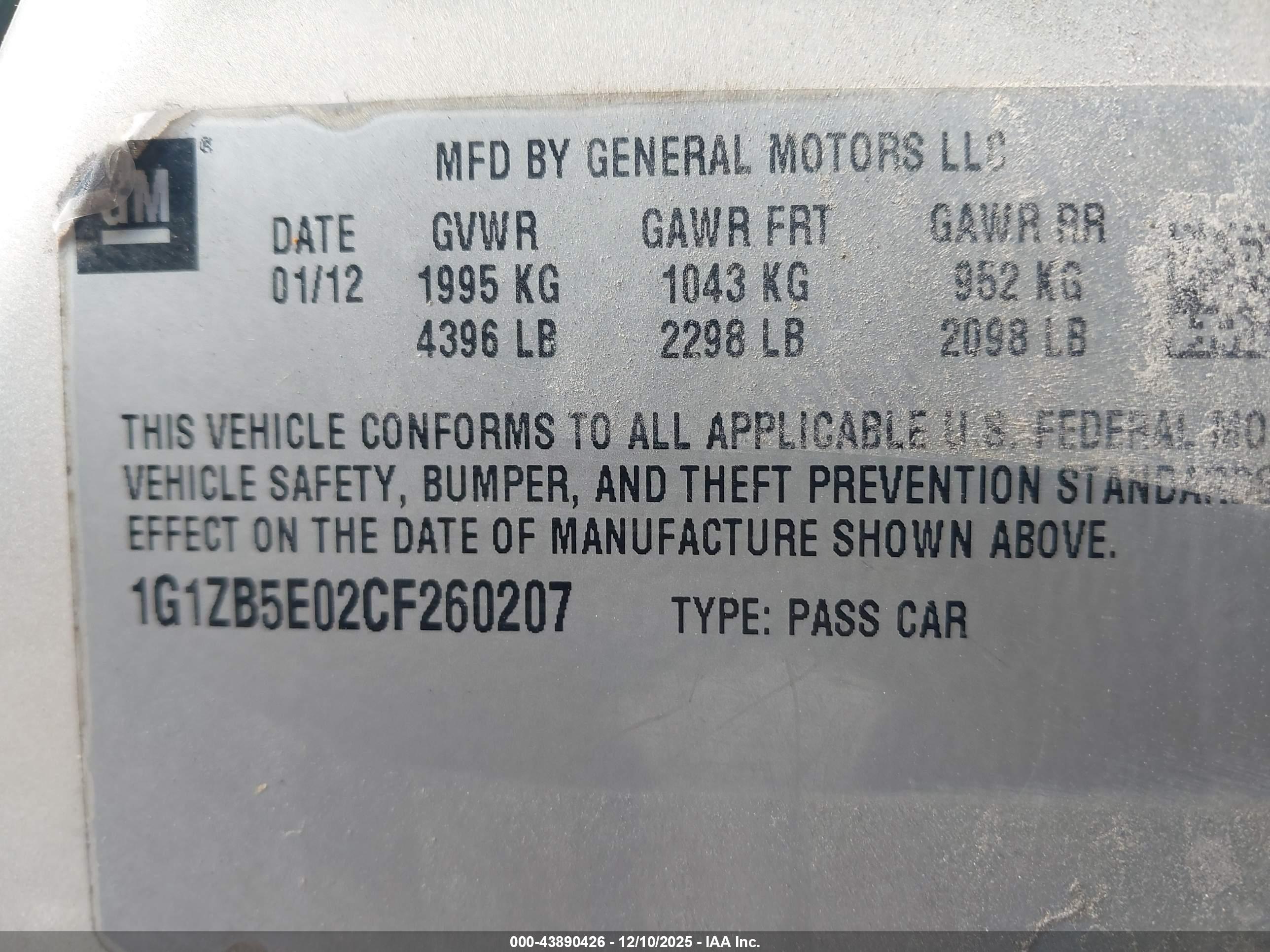CHEVROLET MALIBU image 9