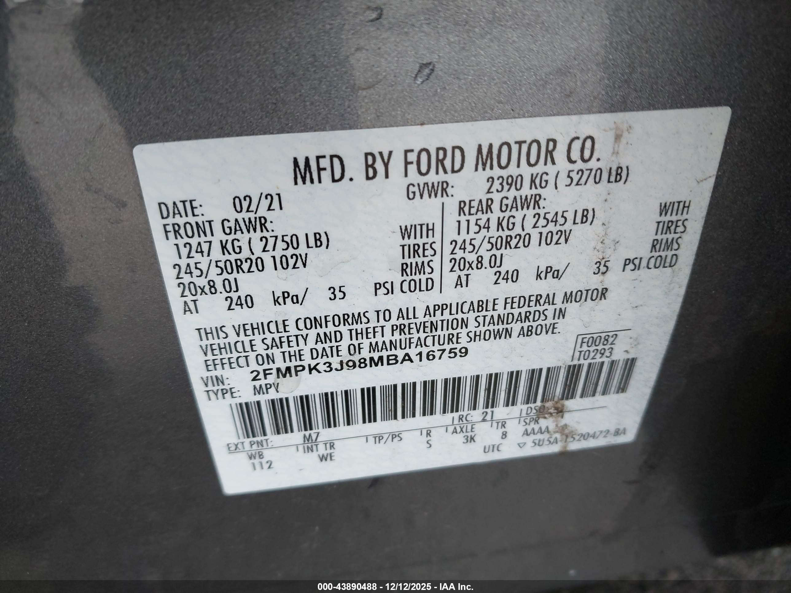 FORD EDGE image 9
