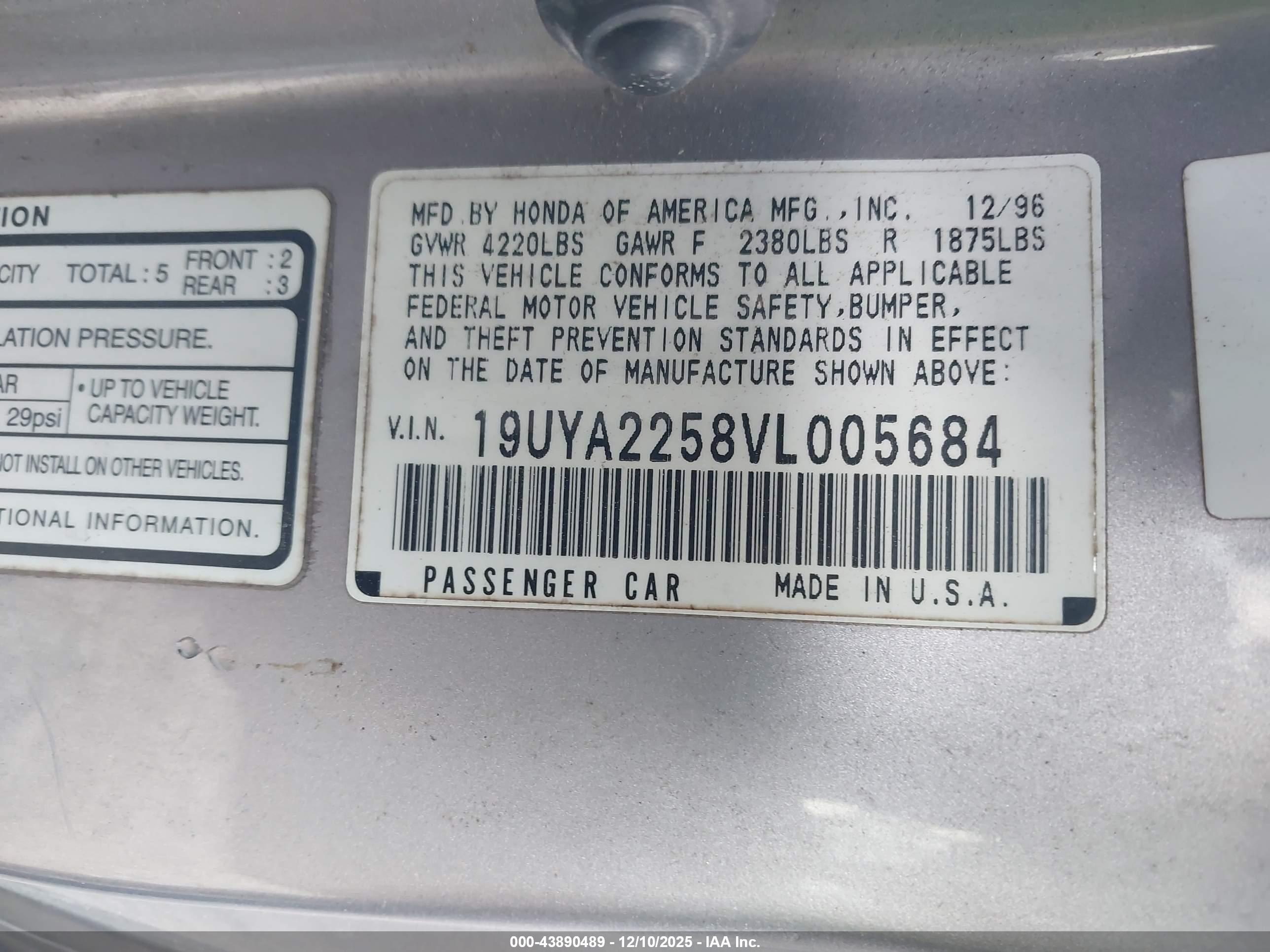 ACURA CL image 9