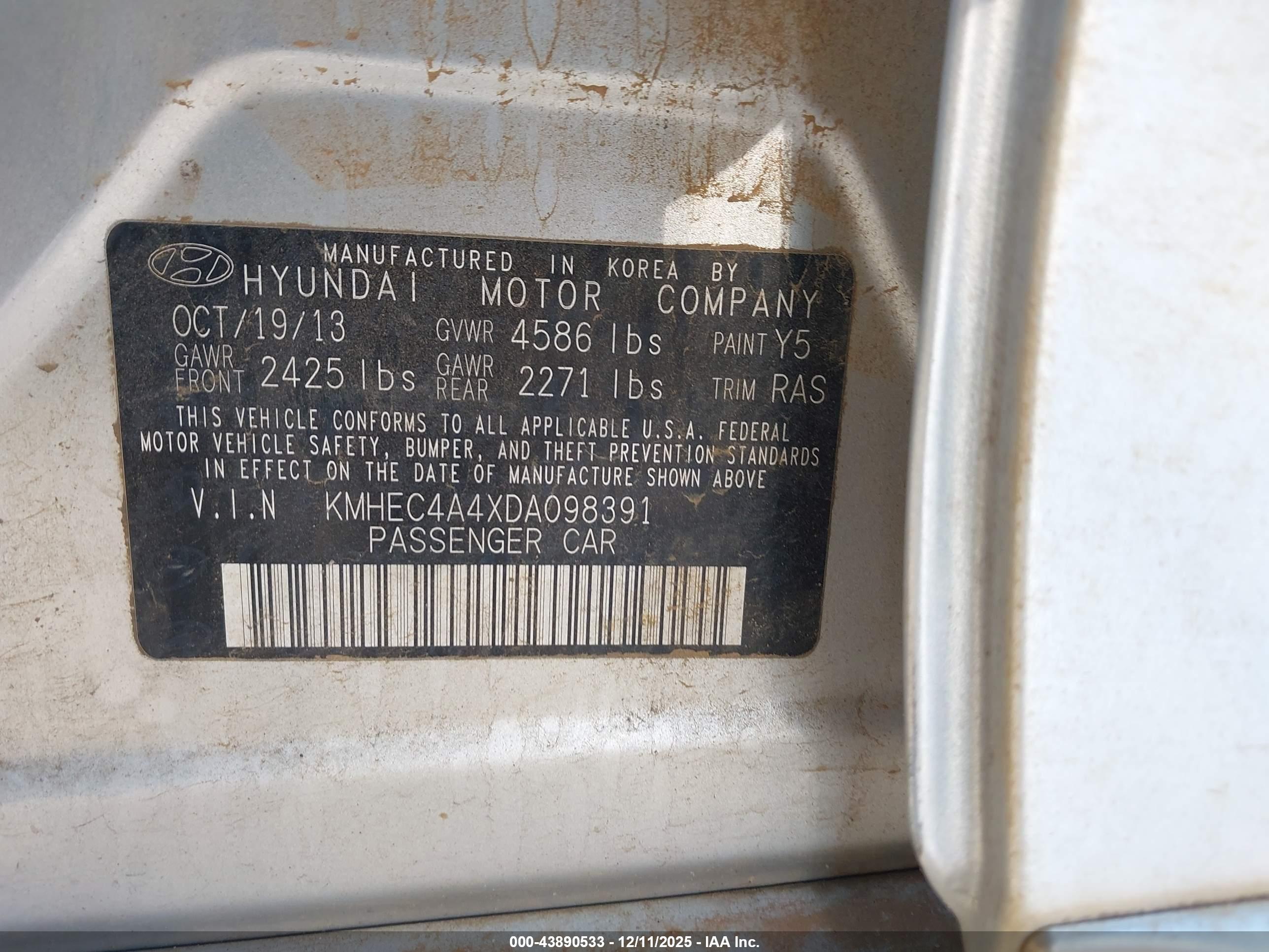 HYUNDAI SONATA image 9