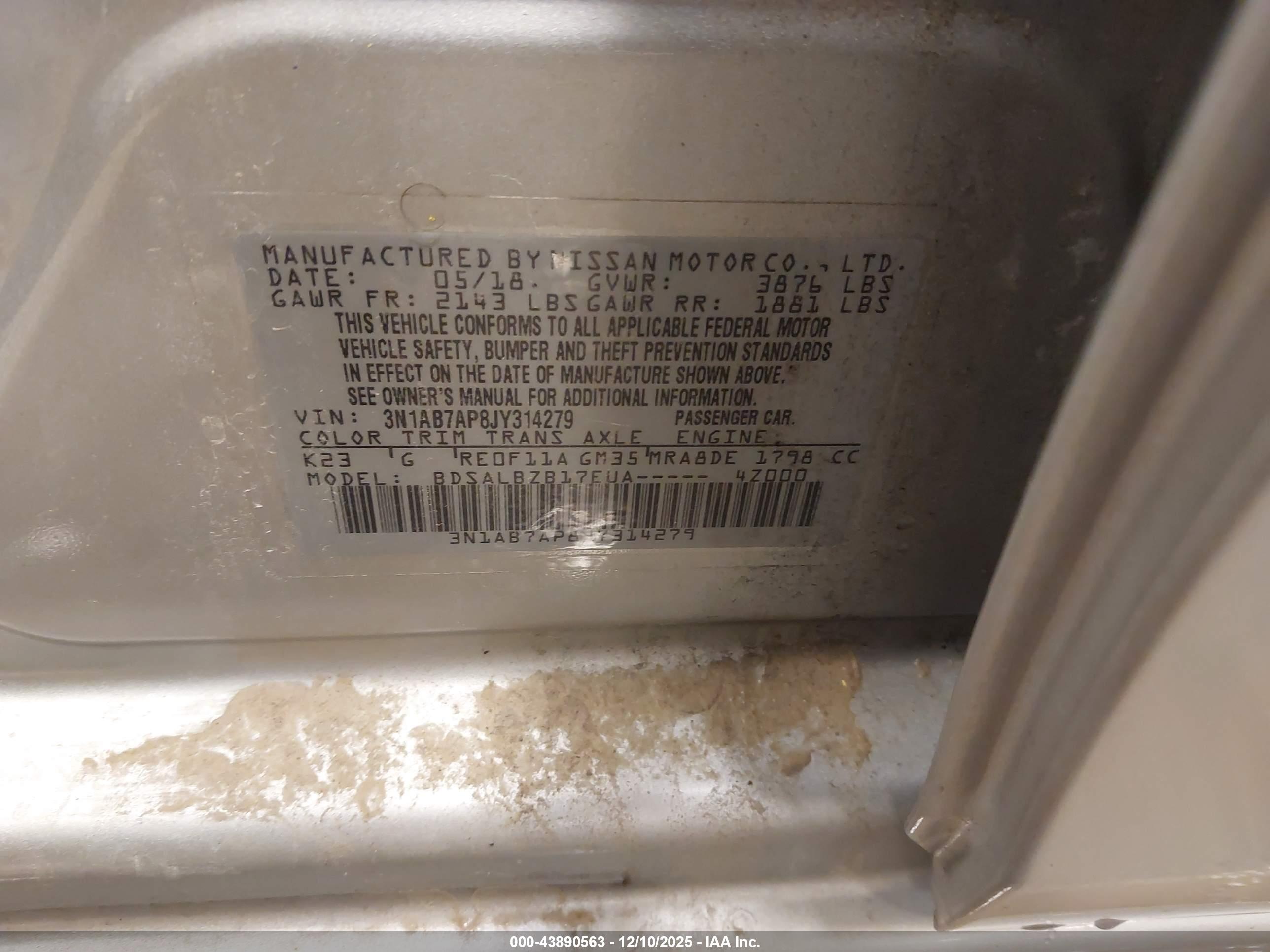 NISSAN SENTRA image 9