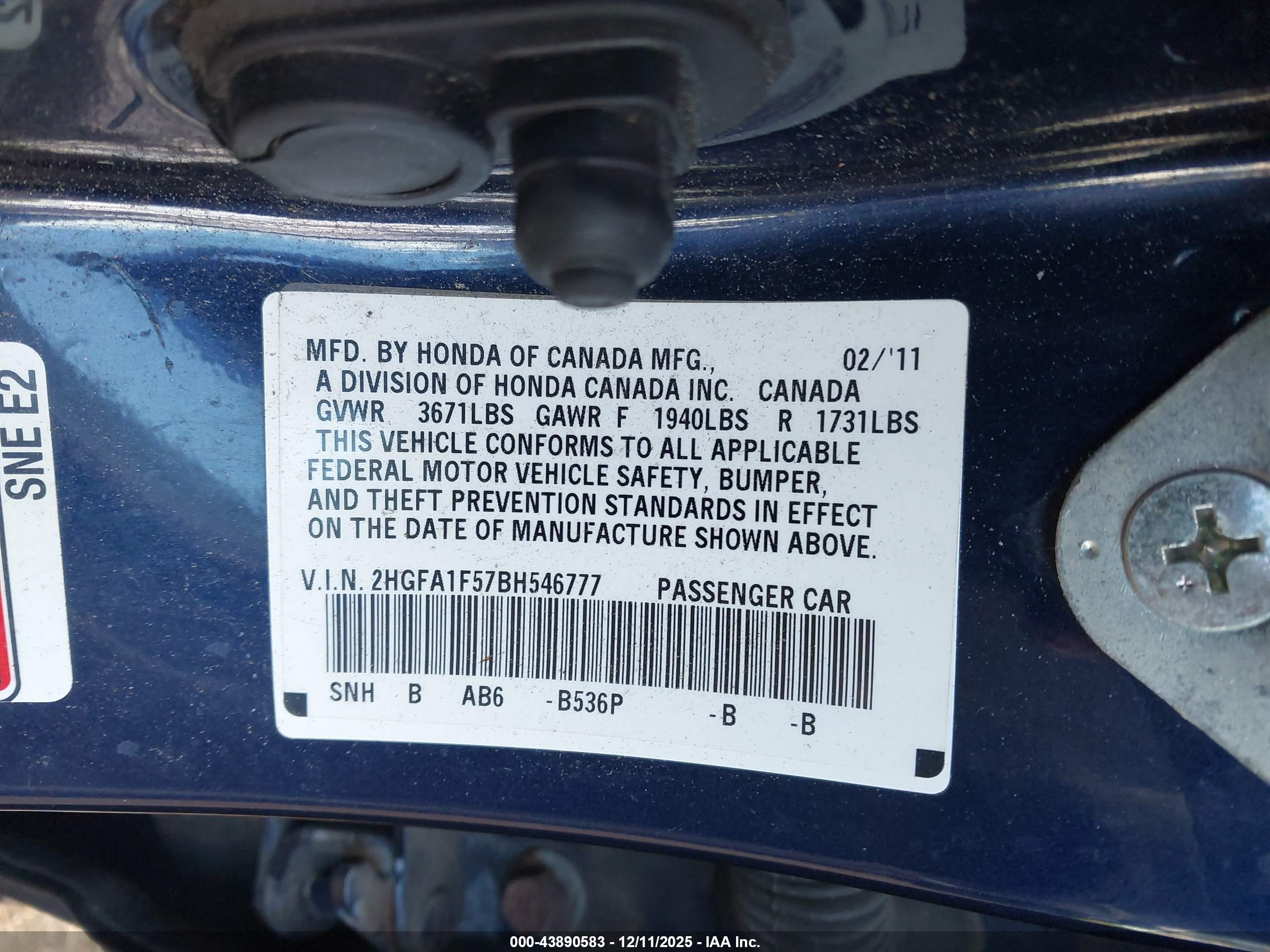 HONDA CIVIC image 9