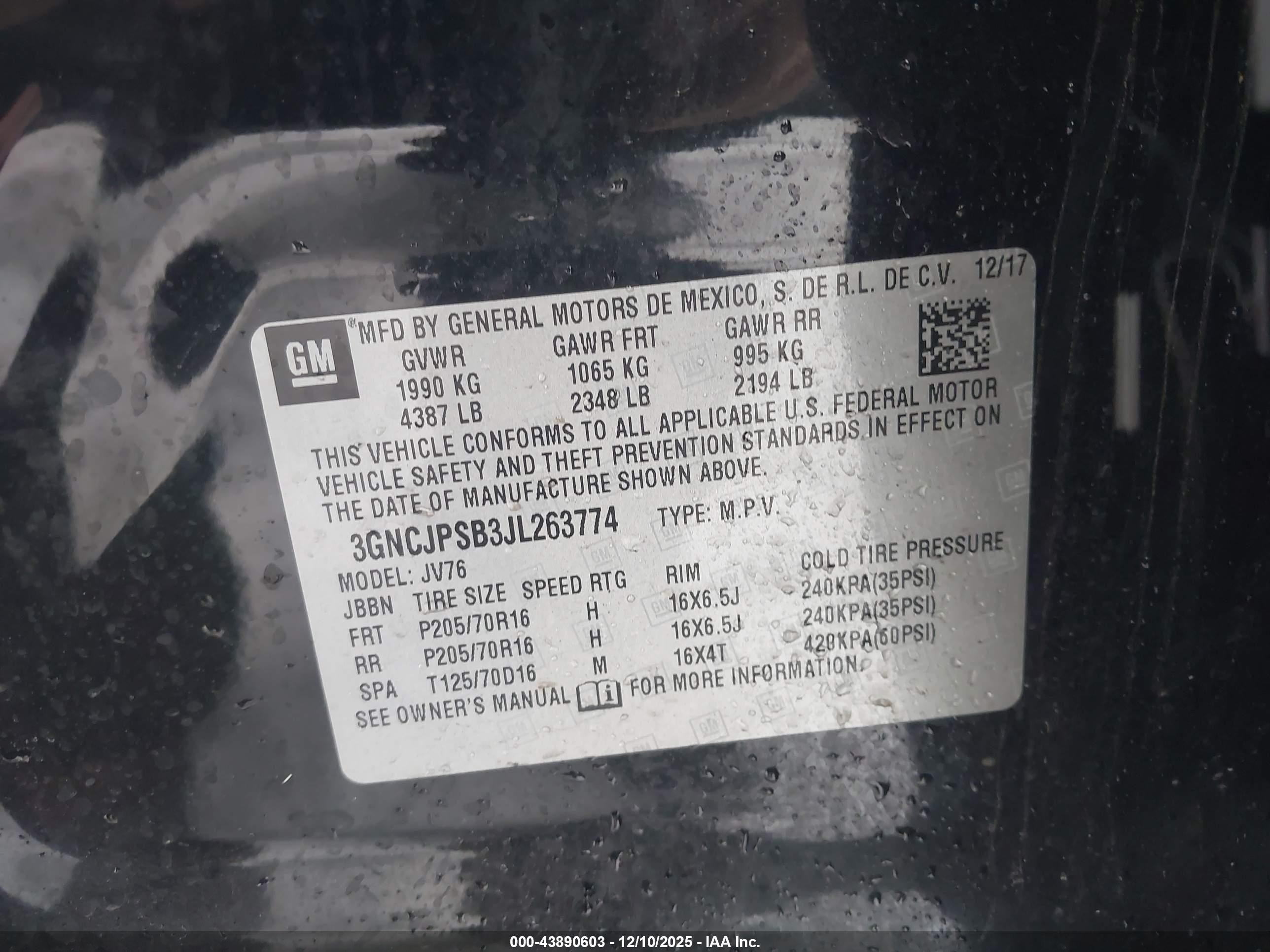CHEVROLET TRAX image 9