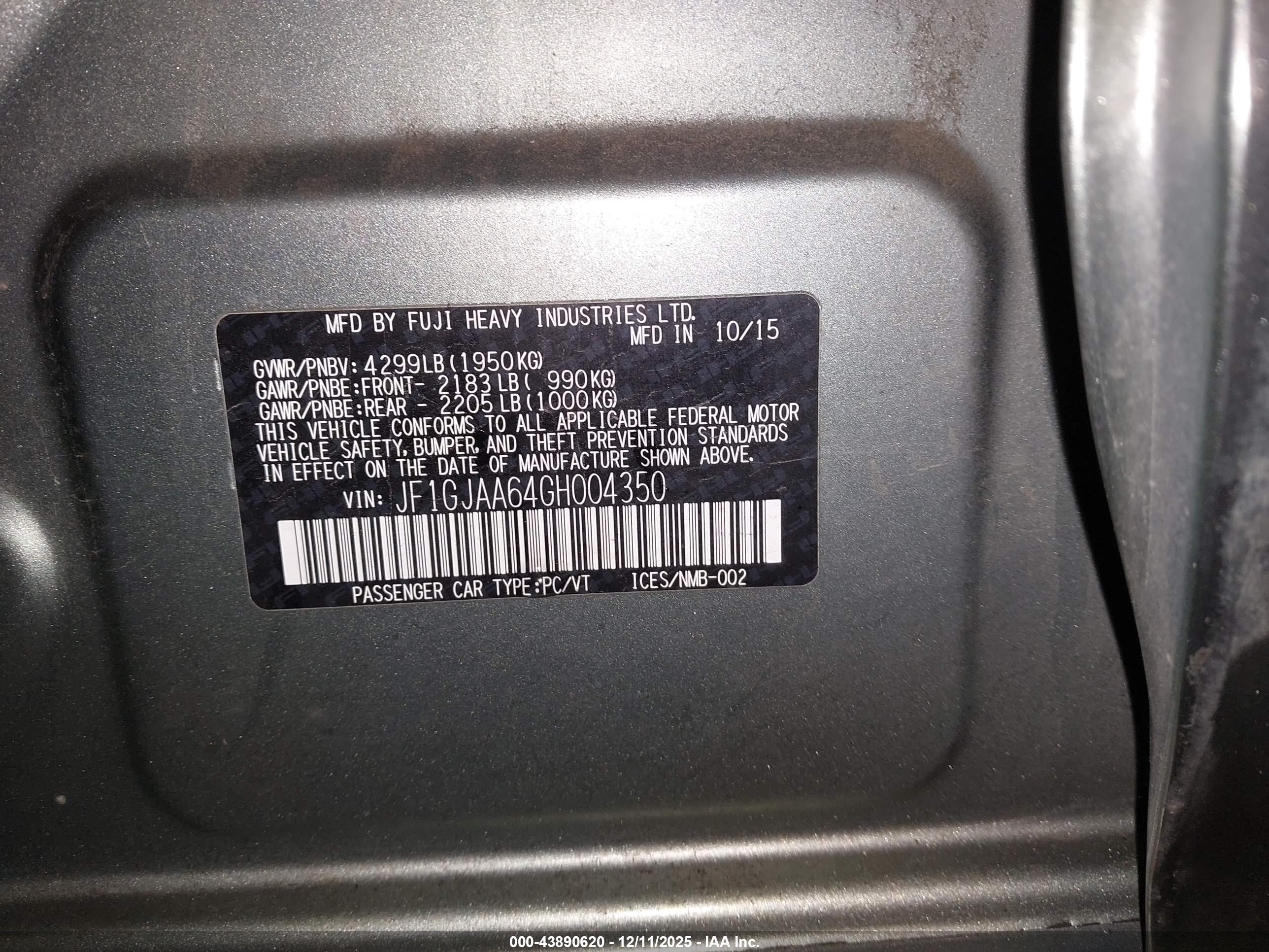 SUBARU IMPREZA image 9
