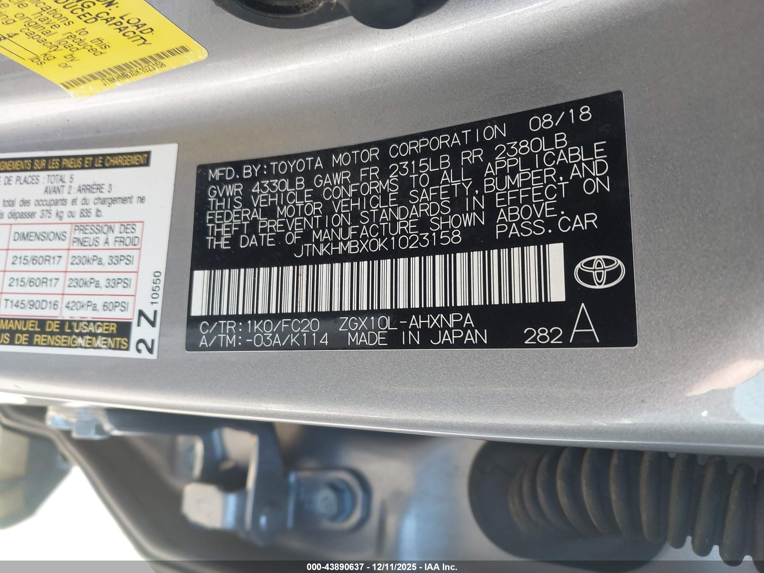 TOYOTA C-HR image 9