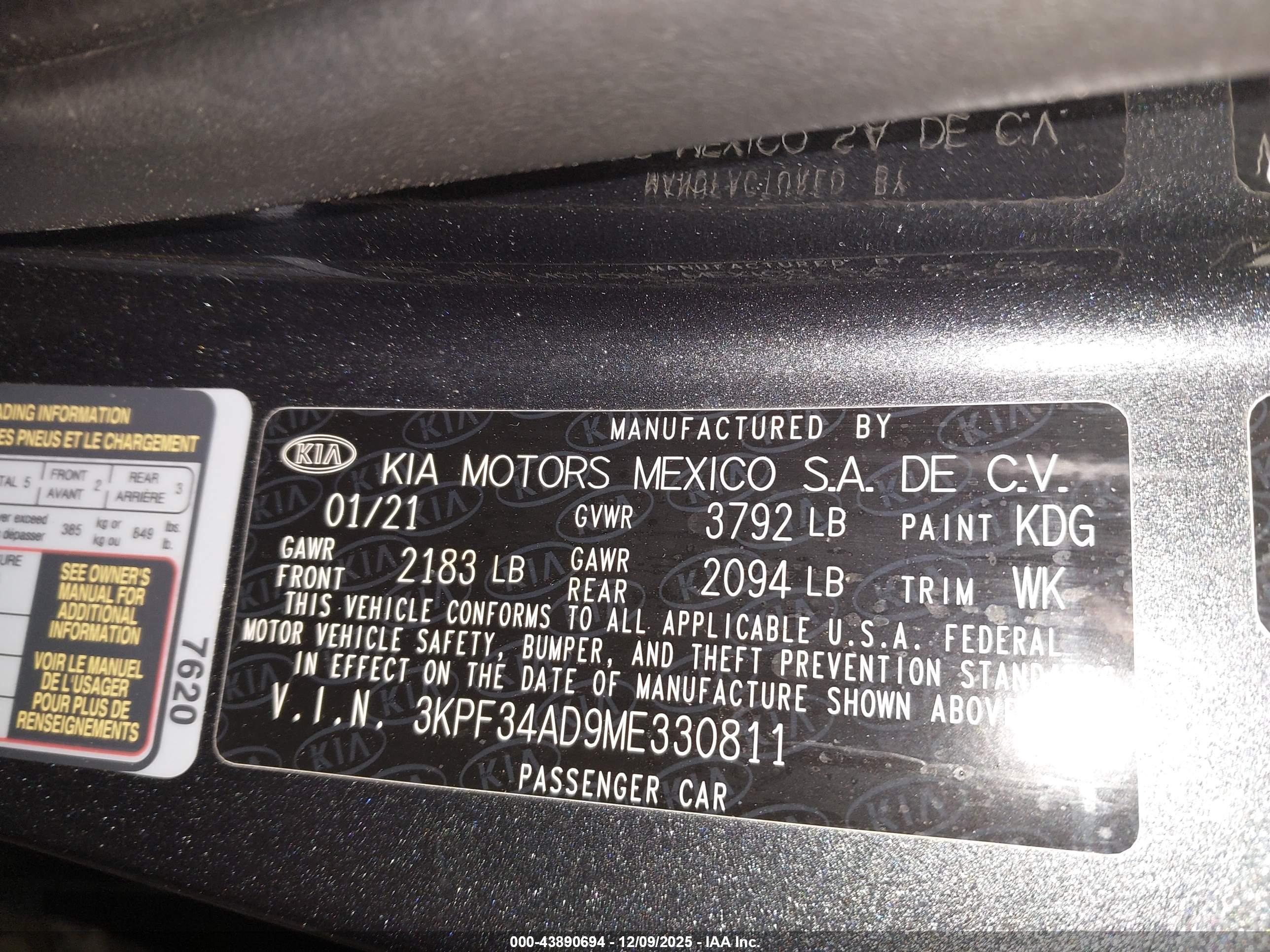 KIA FORTE image 9