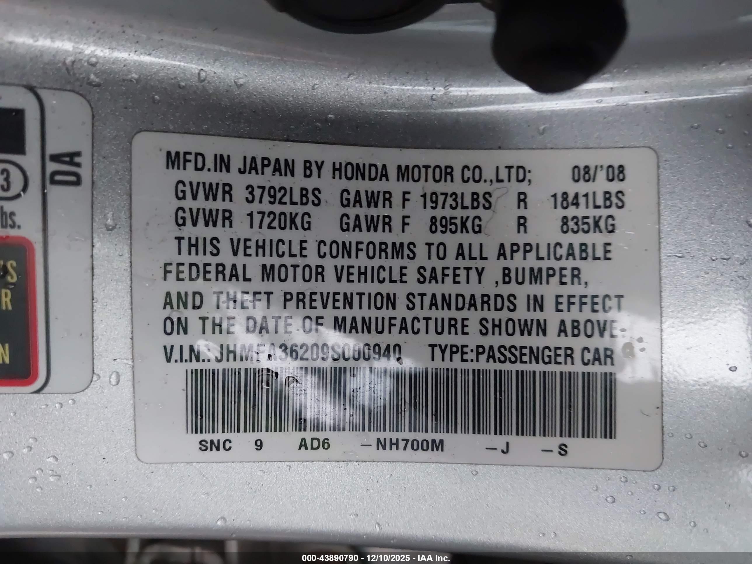 HONDA CIVIC image 9