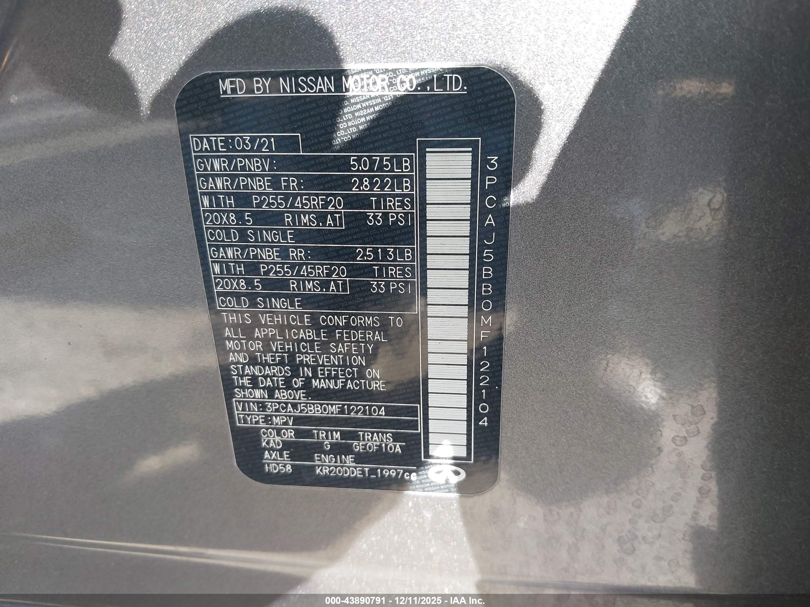 INFINITI QX50 image 9