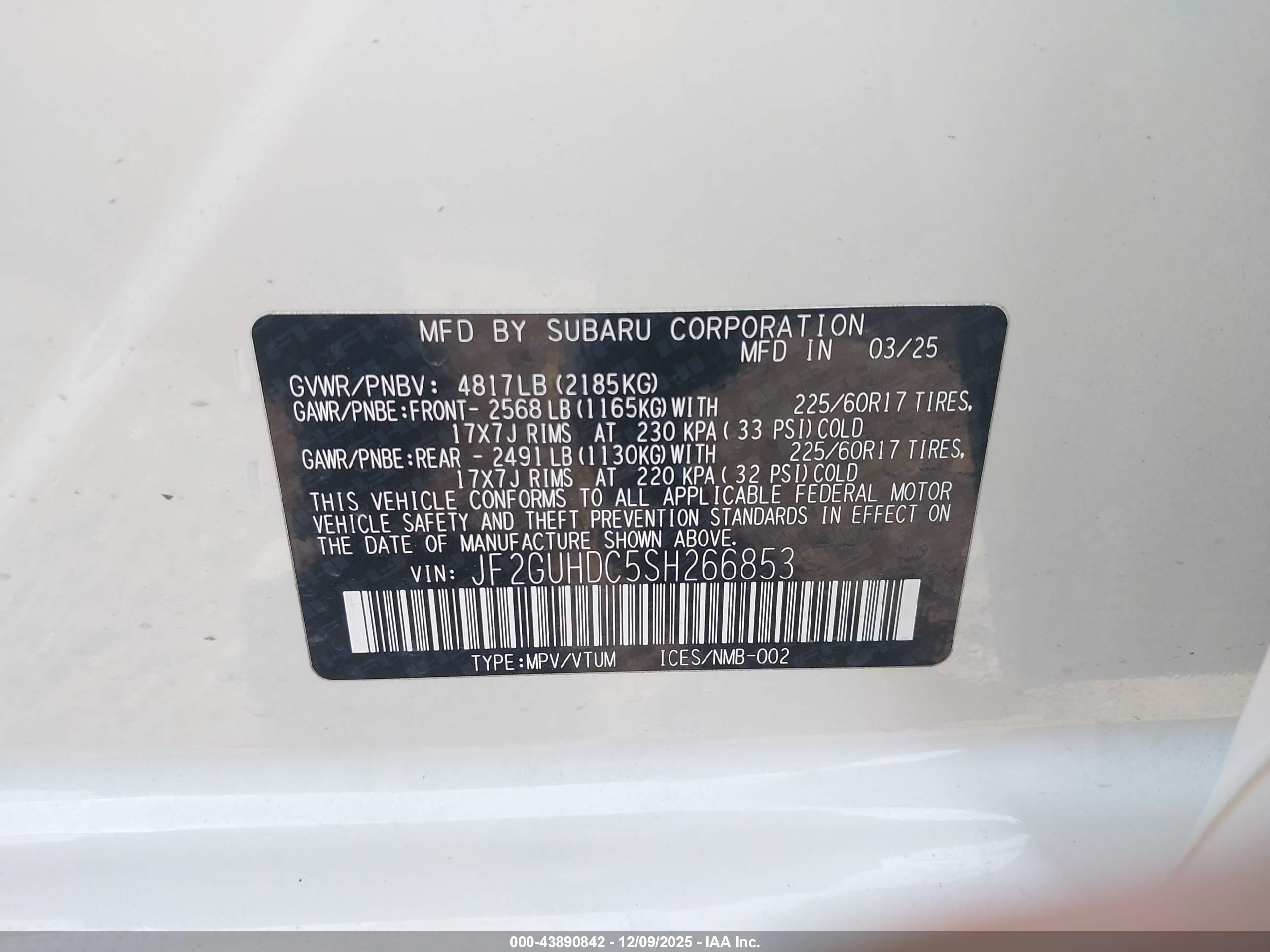 SUBARU CROSSTREK image 9